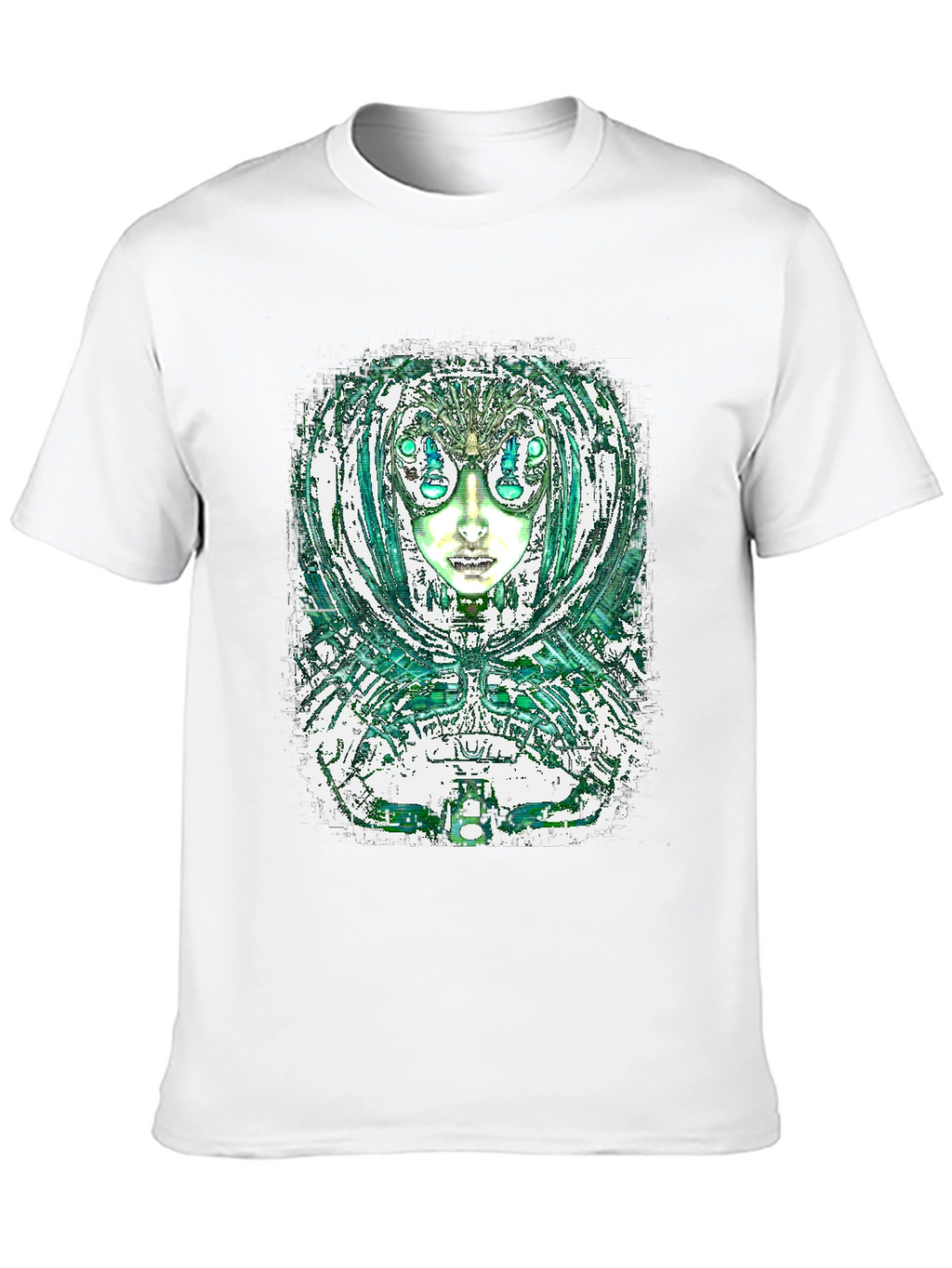 Abstract Alien Graphic Tee
