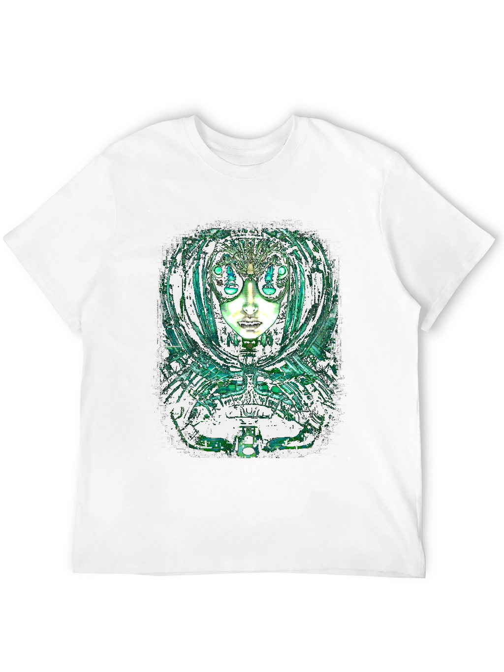 Abstract Alien Graphic Tee