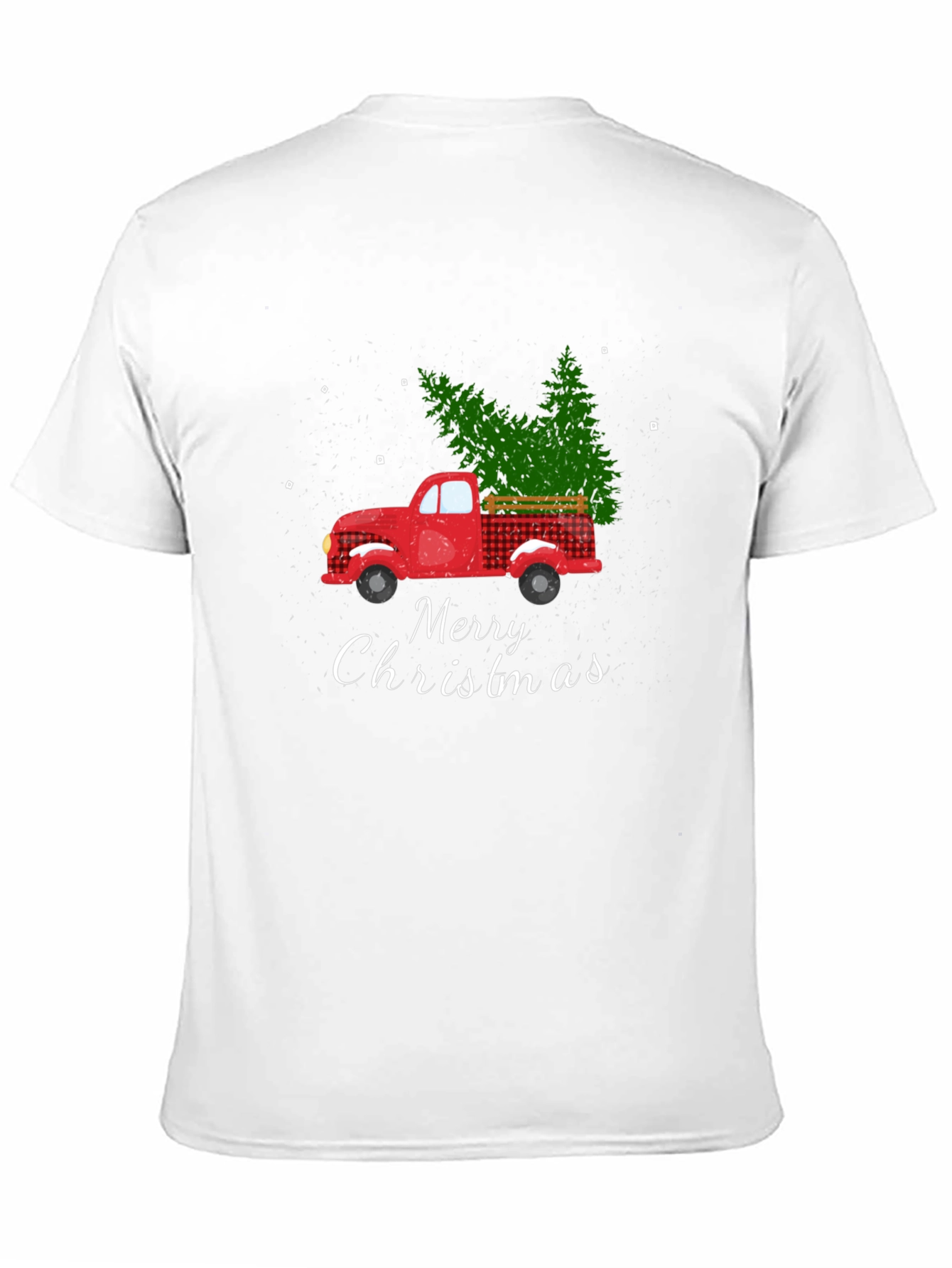 Merry Christmas Truck Graphic T-Shirt