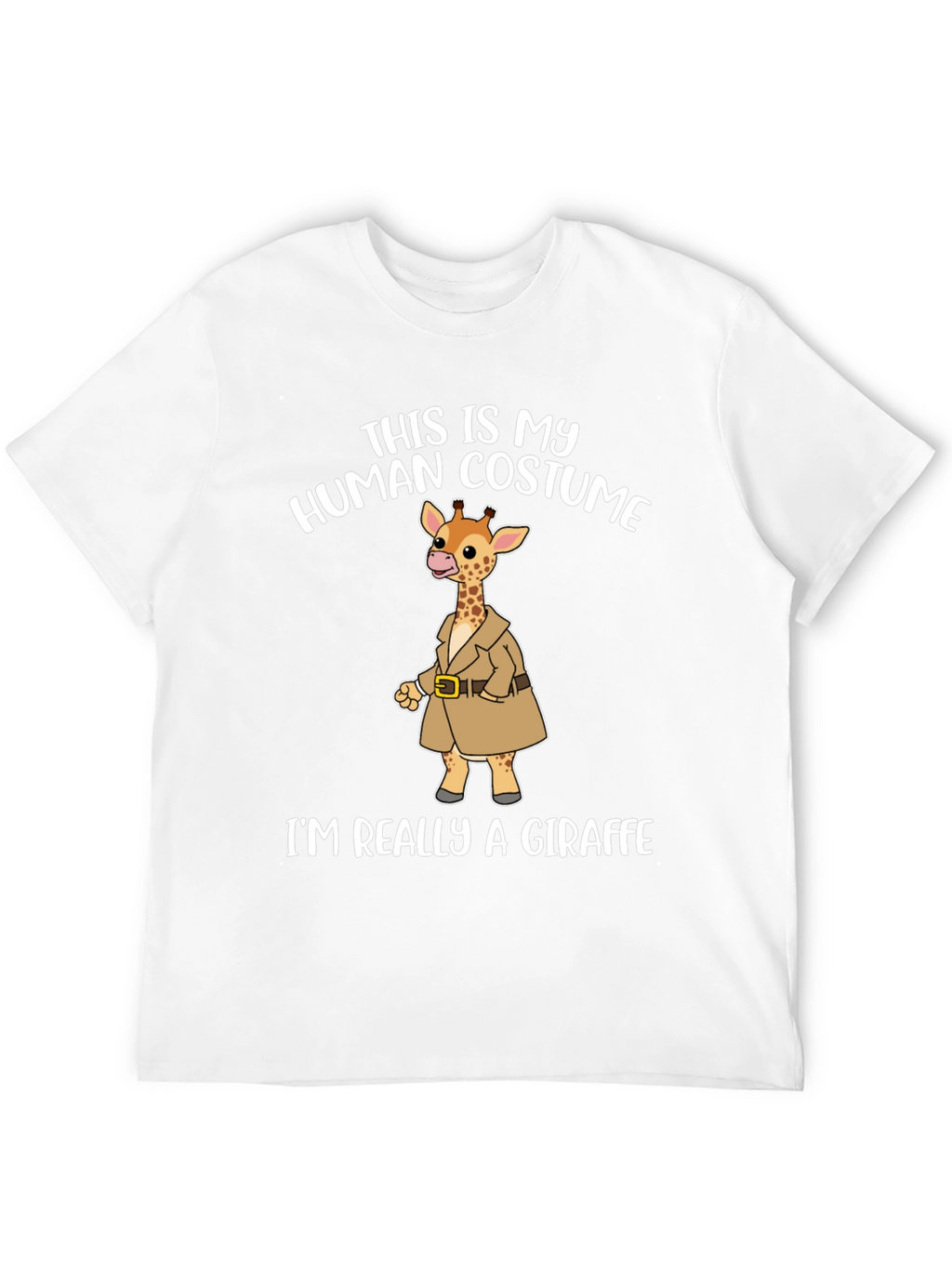 Human Costume Giraffe T-Shirt