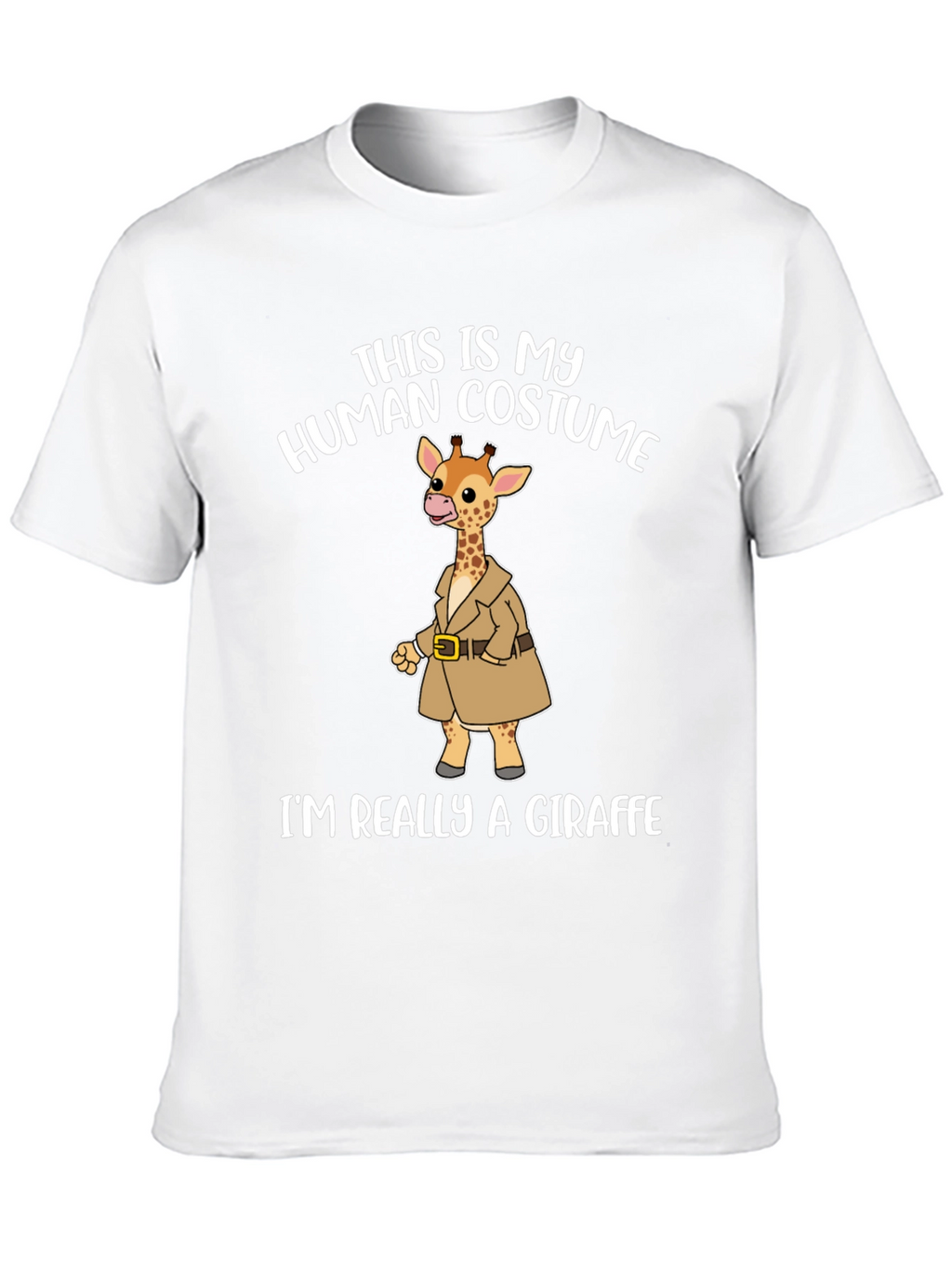 Human Costume Giraffe T-Shirt