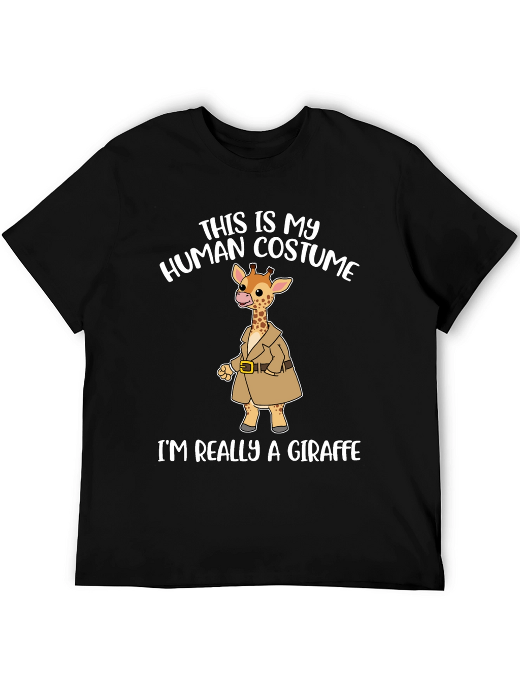 Human Costume Giraffe T-Shirt