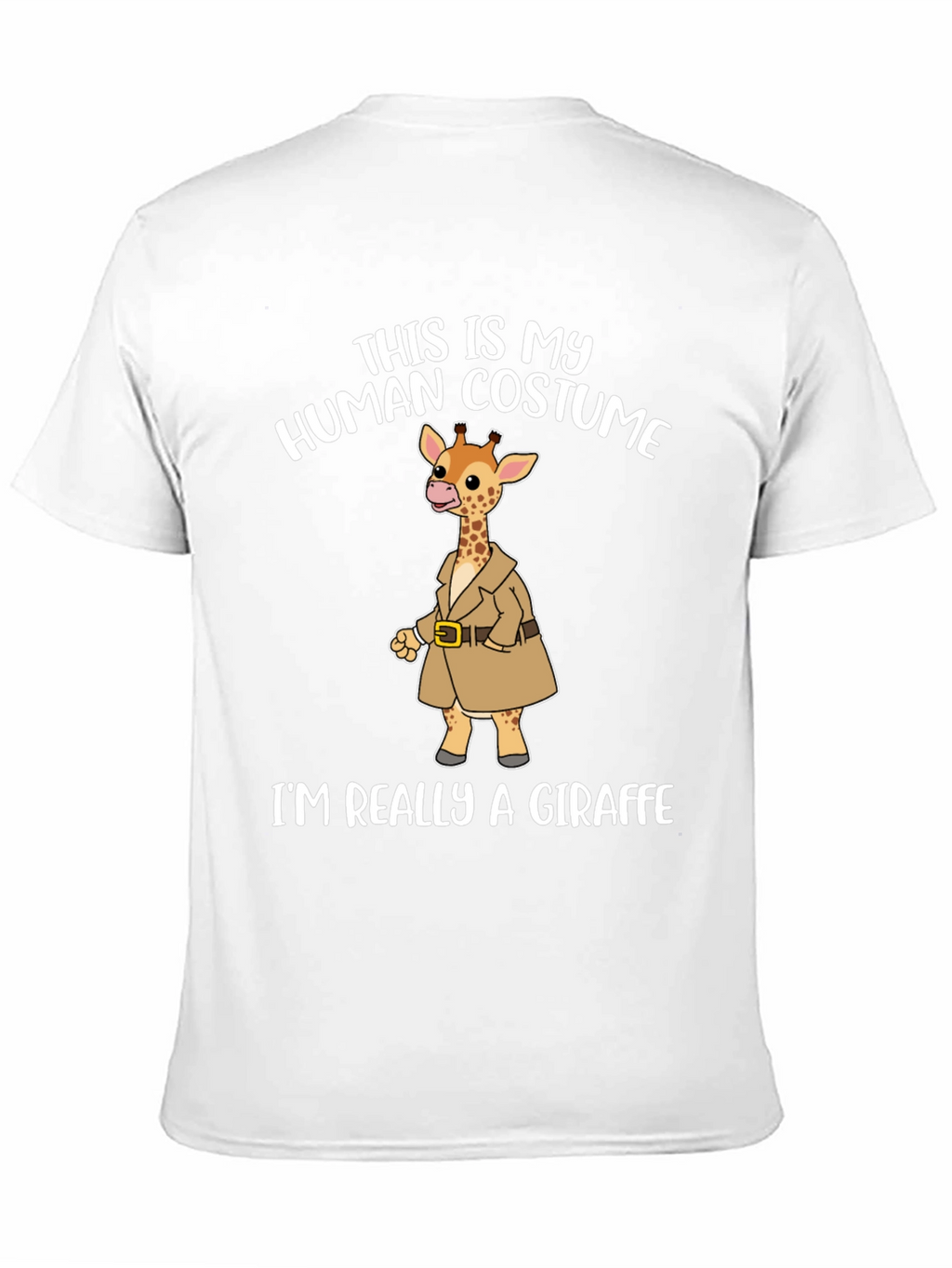 Human Costume Giraffe T-Shirt