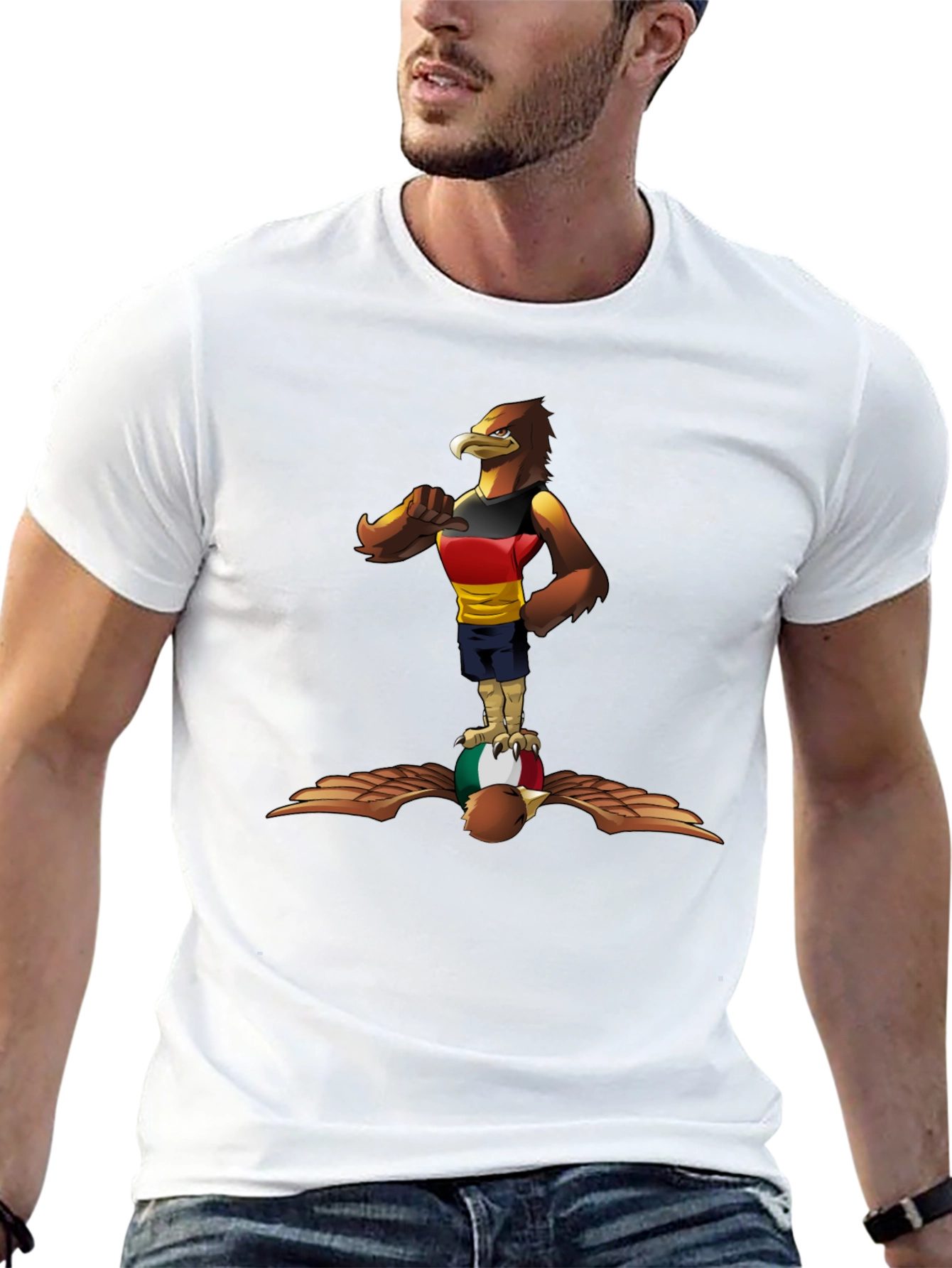 German Eagle Graphic T-Shirt