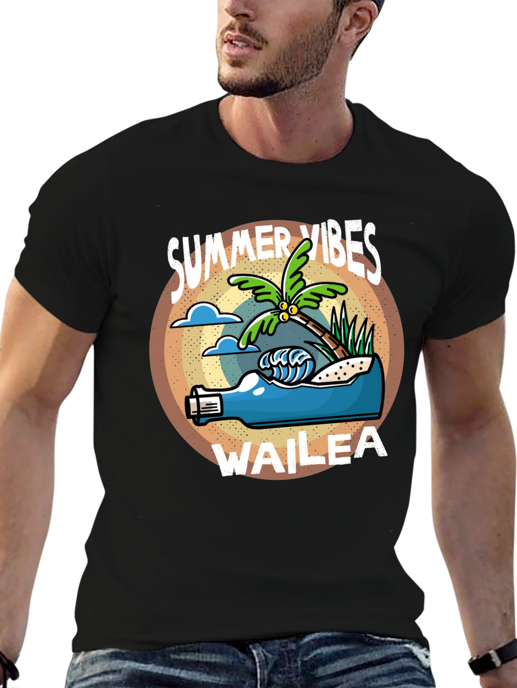 Summer Vibes Wailea Graphic Tee