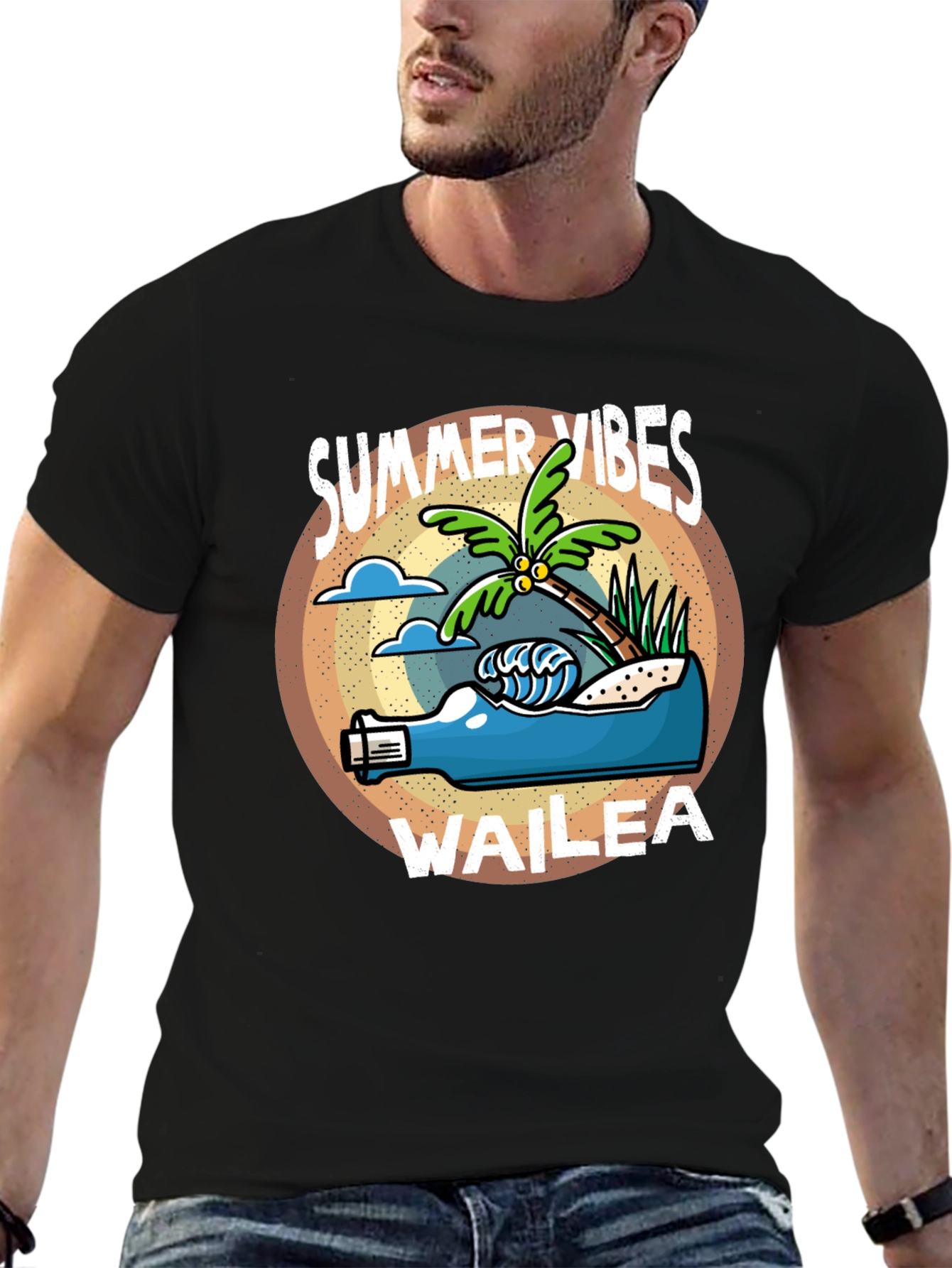 Summer Vibes Wailea Graphic Tee