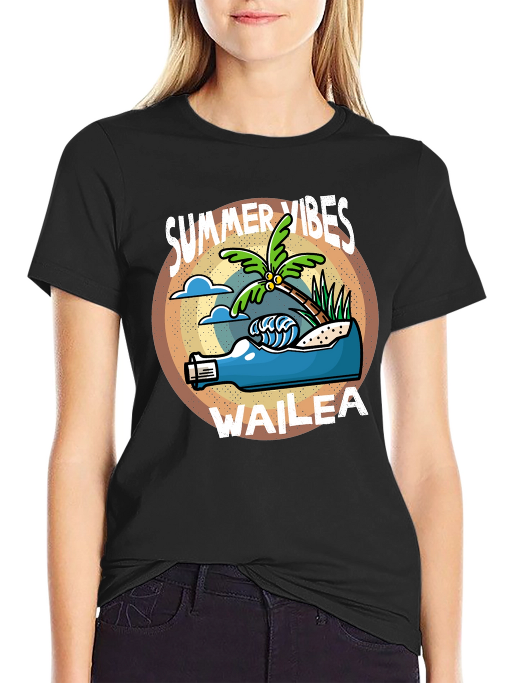 Summer Vibes Wailea Graphic Tee