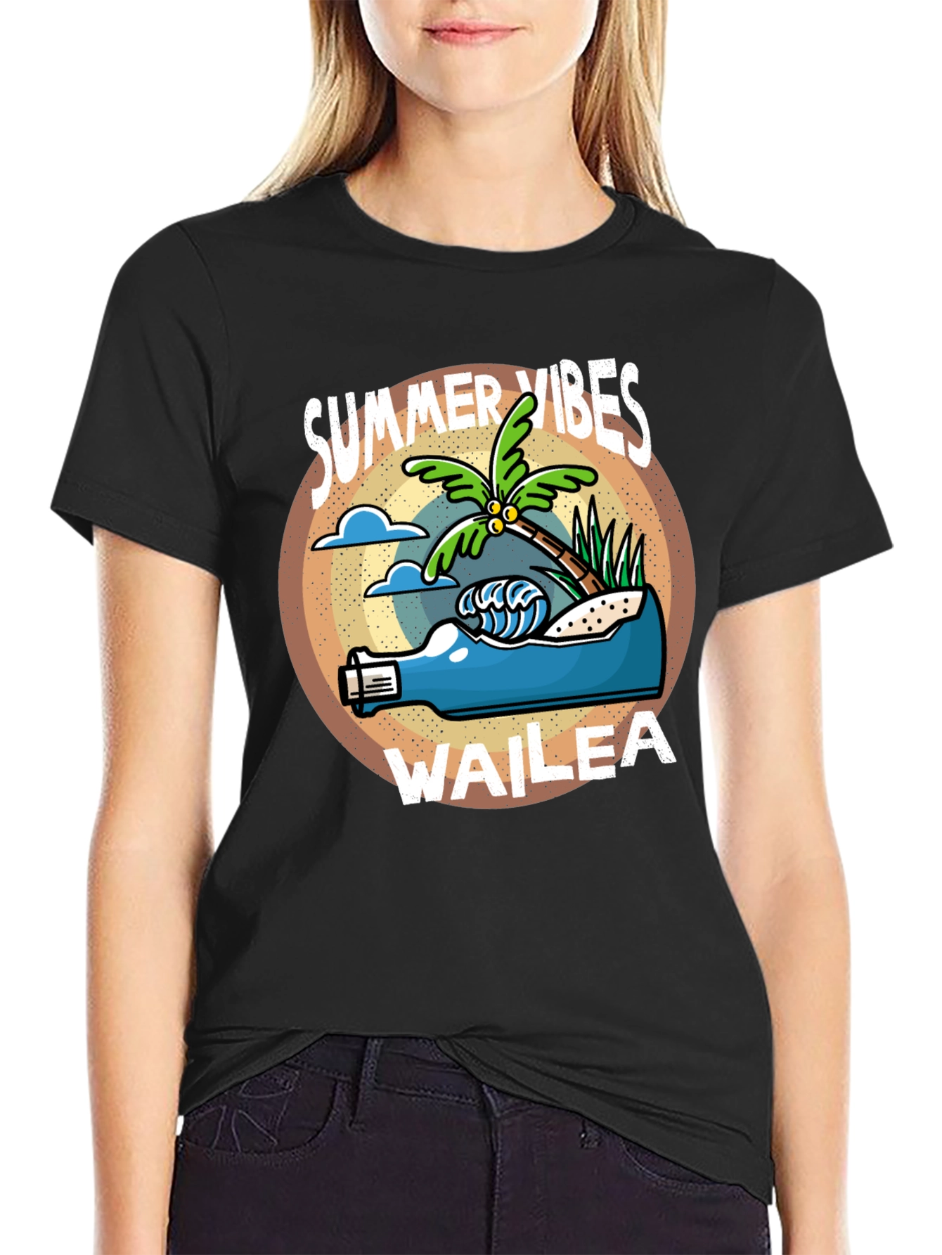Summer Vibes Wailea Graphic Tee