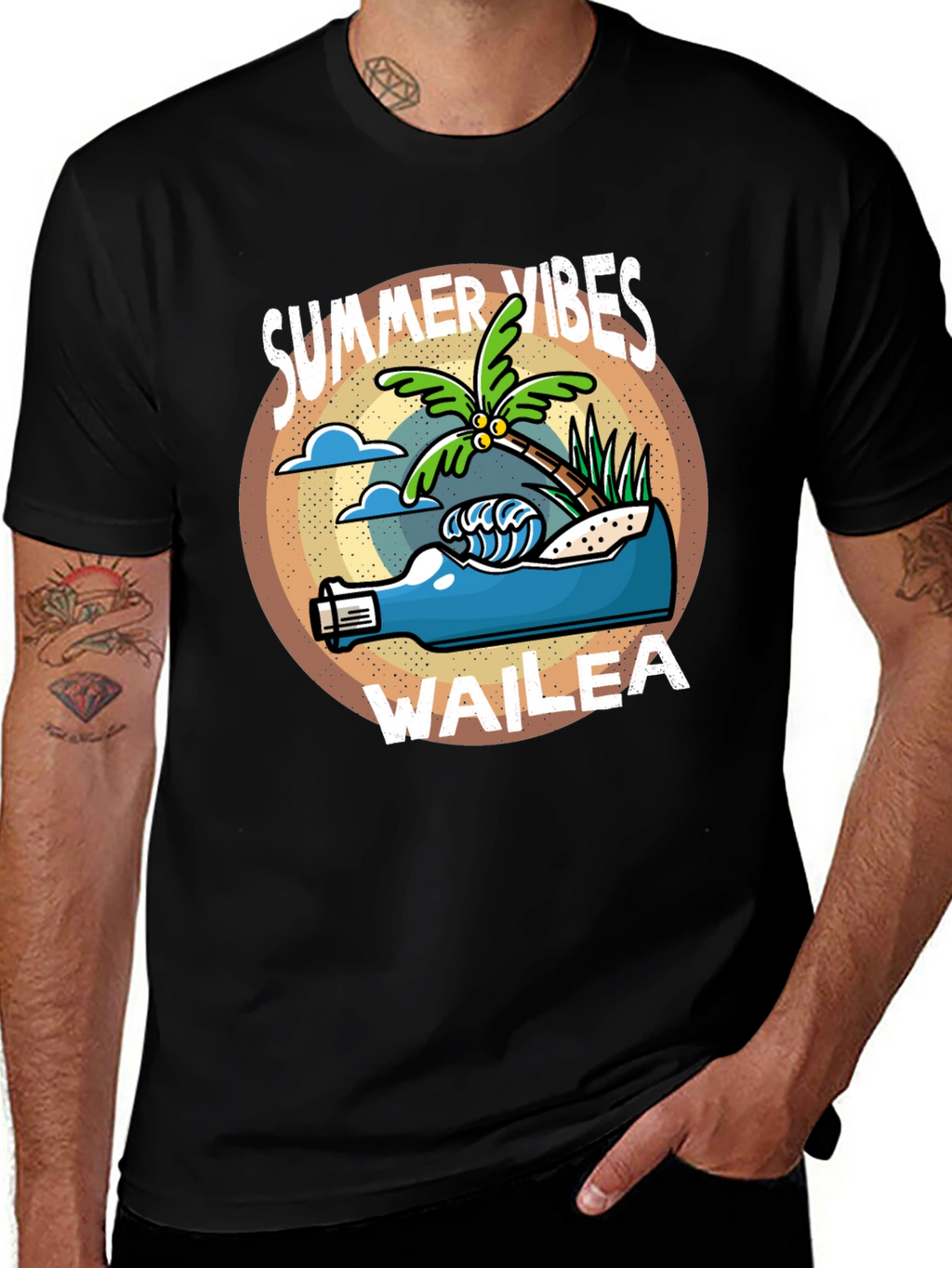 Summer Vibes Wailea Graphic Tee