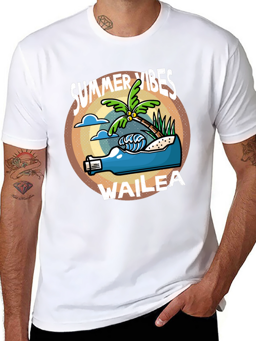 Summer Vibes Wailea Graphic Tee