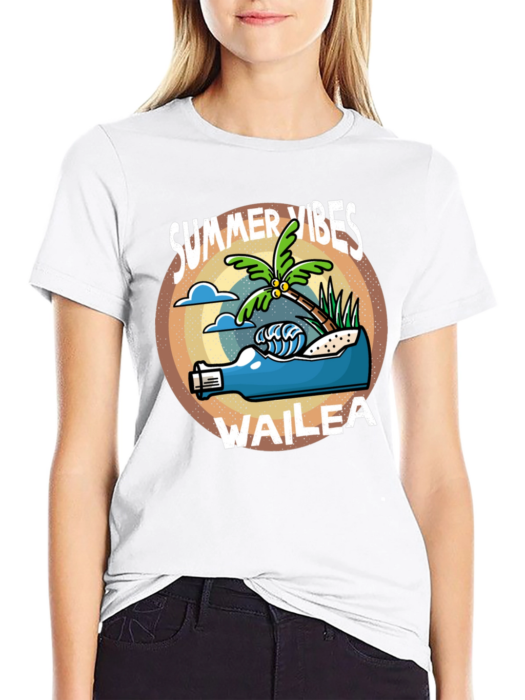 Summer Vibes Wailea Graphic Tee