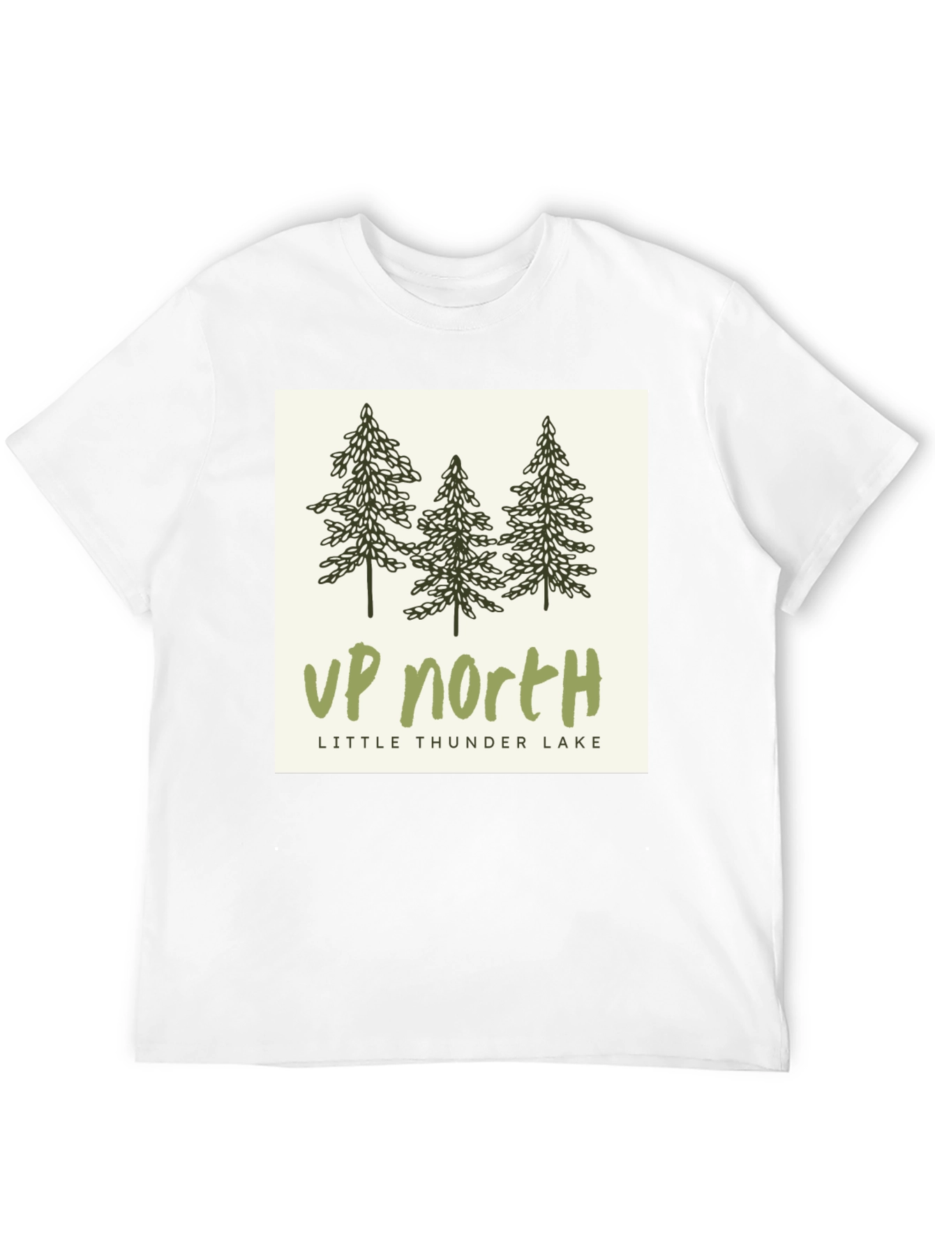Up North Little Thunder Lake Graphic Tee