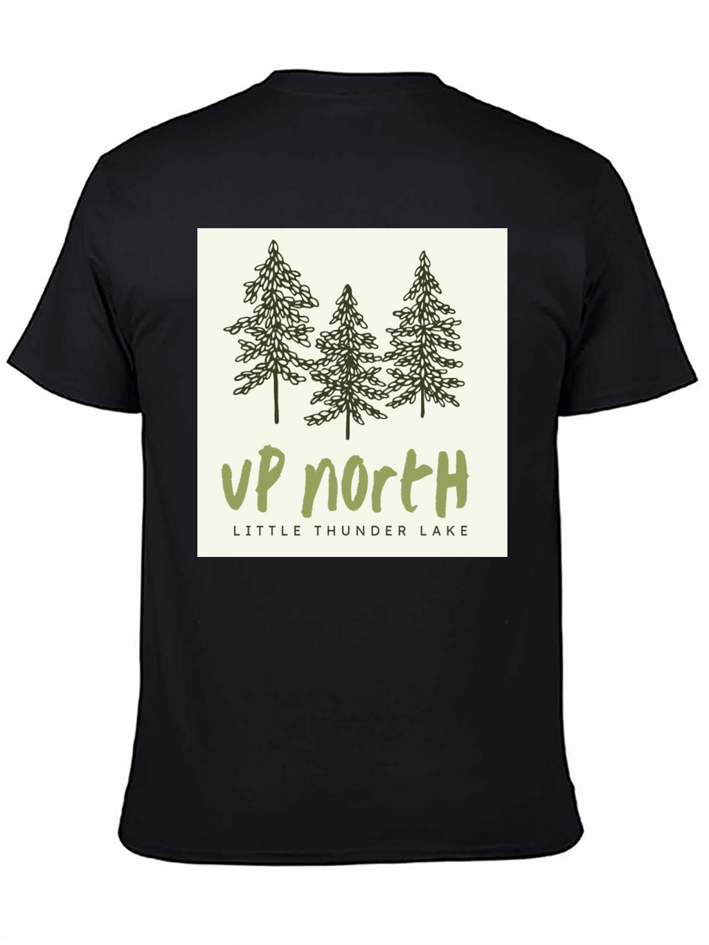 Up North Little Thunder Lake Graphic Tee