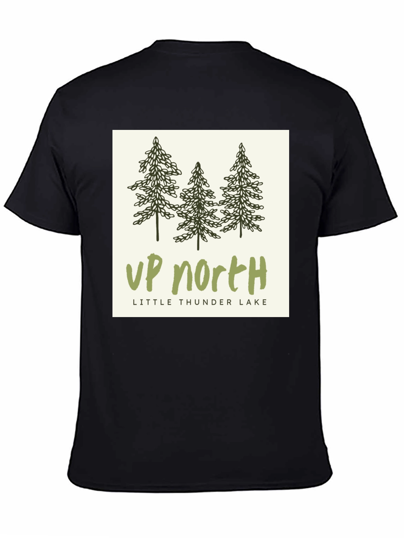 Up North Little Thunder Lake Graphic Tee
