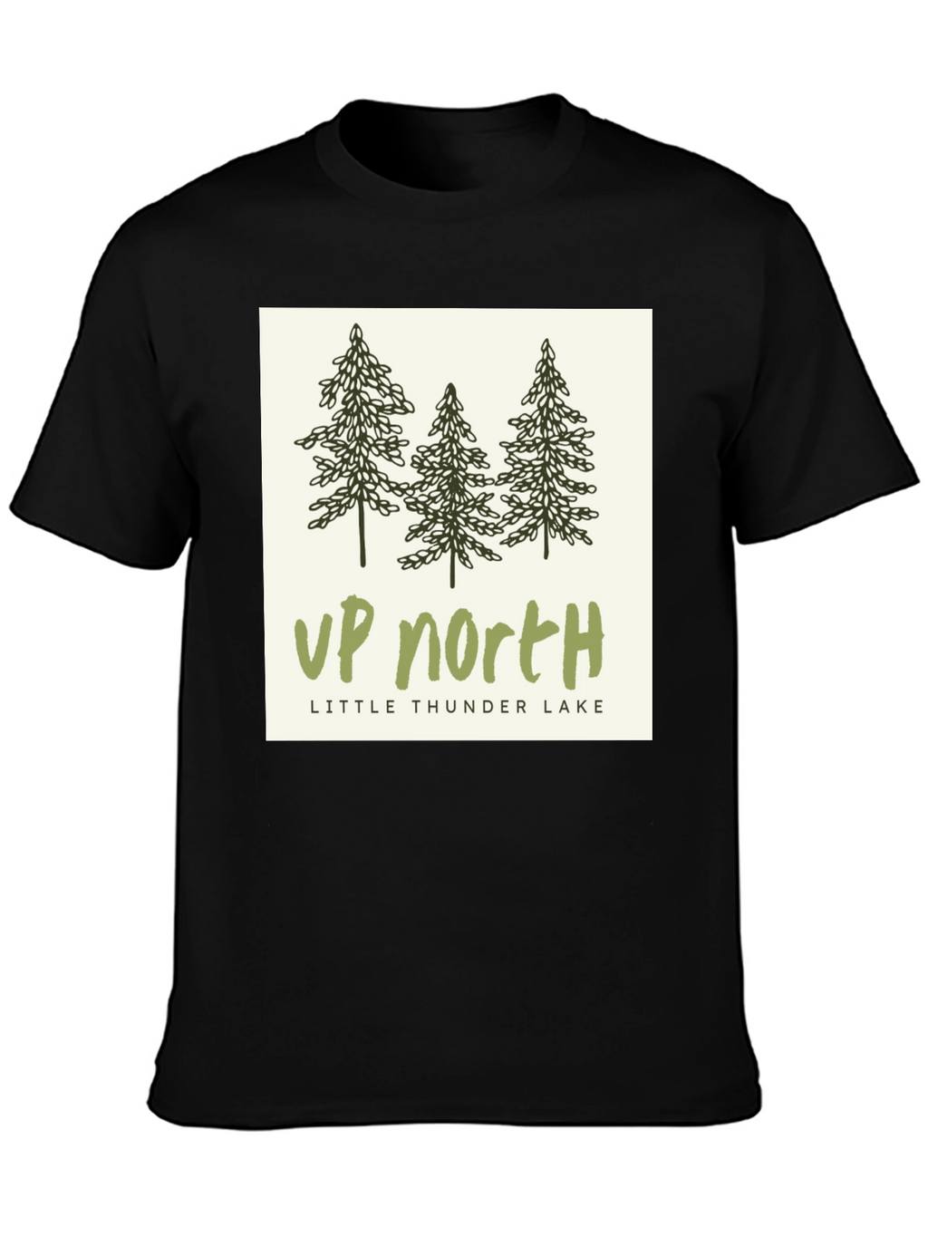 Up North Little Thunder Lake Graphic Tee