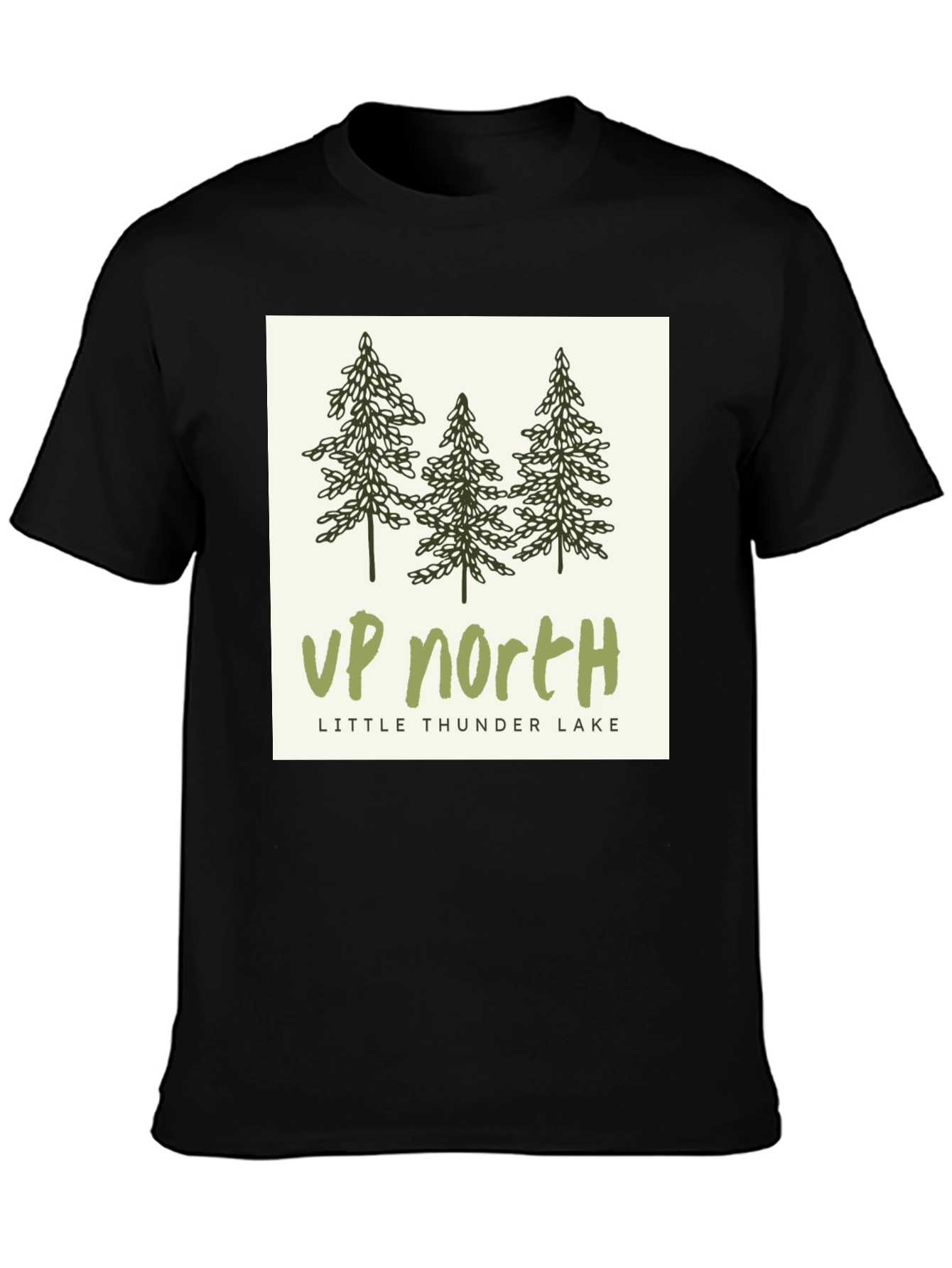 Up North Little Thunder Lake Graphic Tee