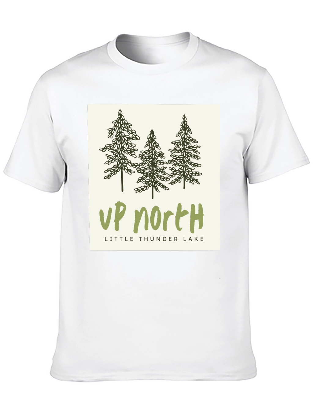 Up North Little Thunder Lake Graphic Tee