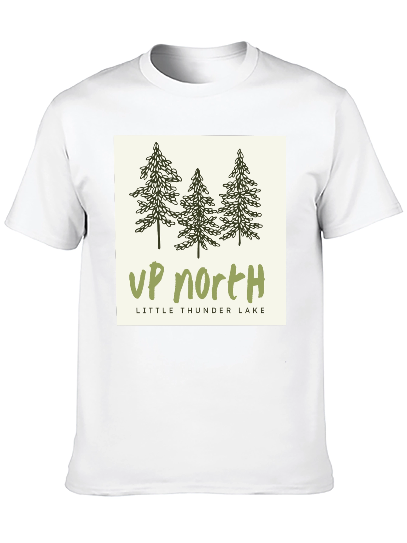 Up North Little Thunder Lake Graphic Tee