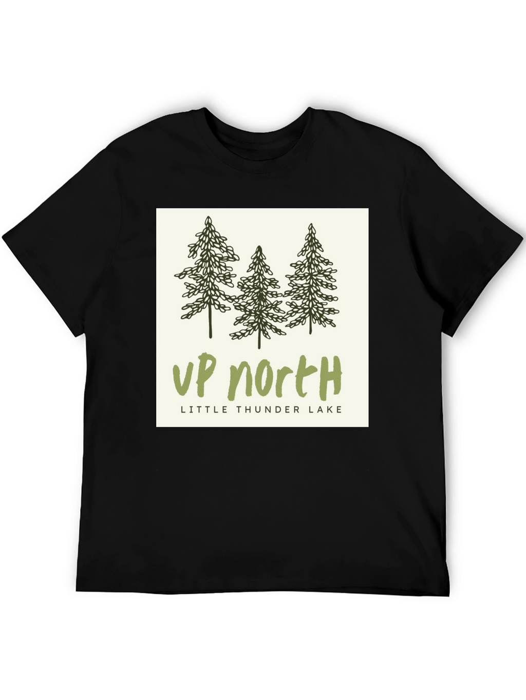 Up North Little Thunder Lake Graphic Tee