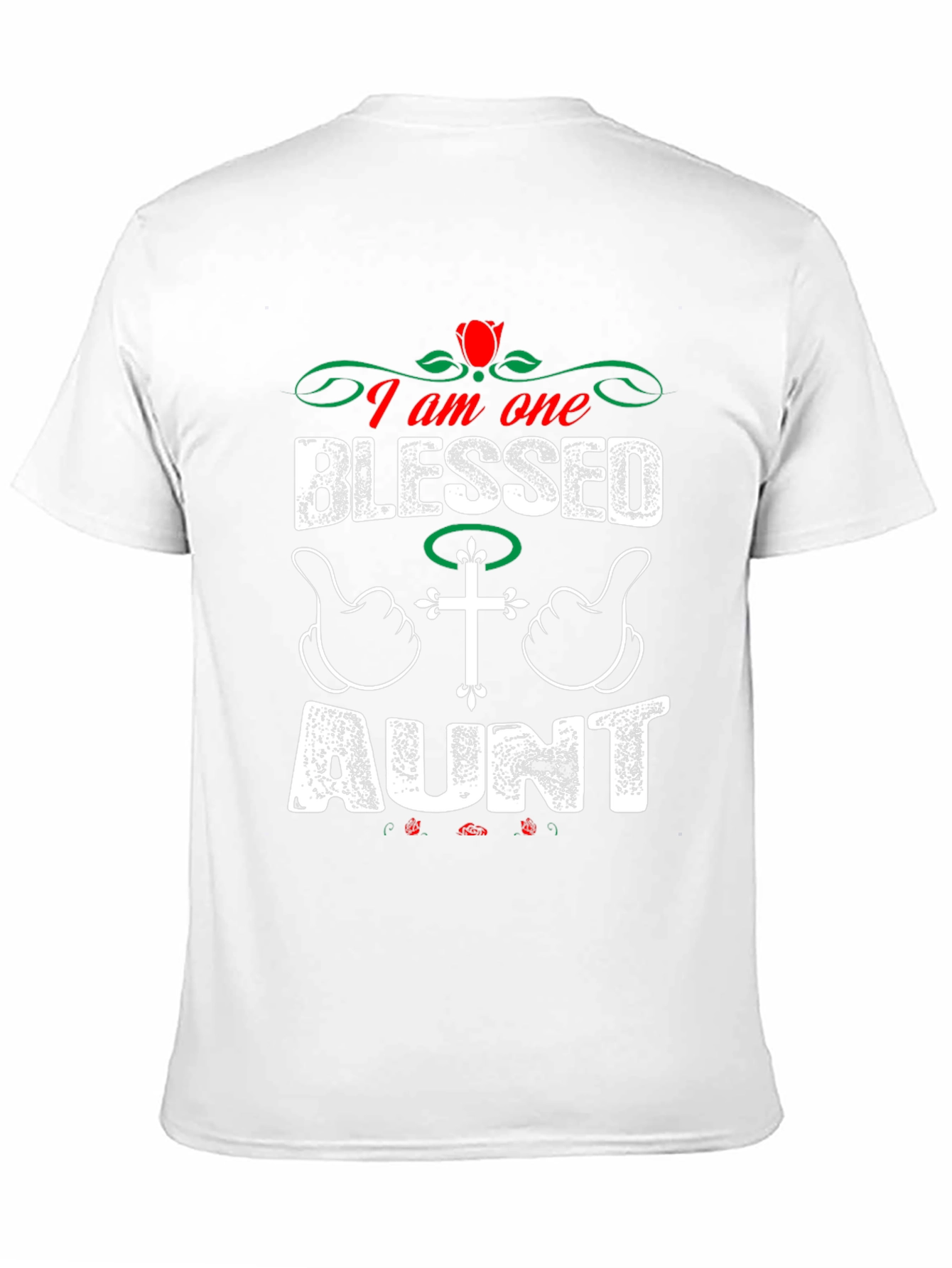 Blessed Aunt T-Shirt: I Am One Blessed Aunt Graphic Tee