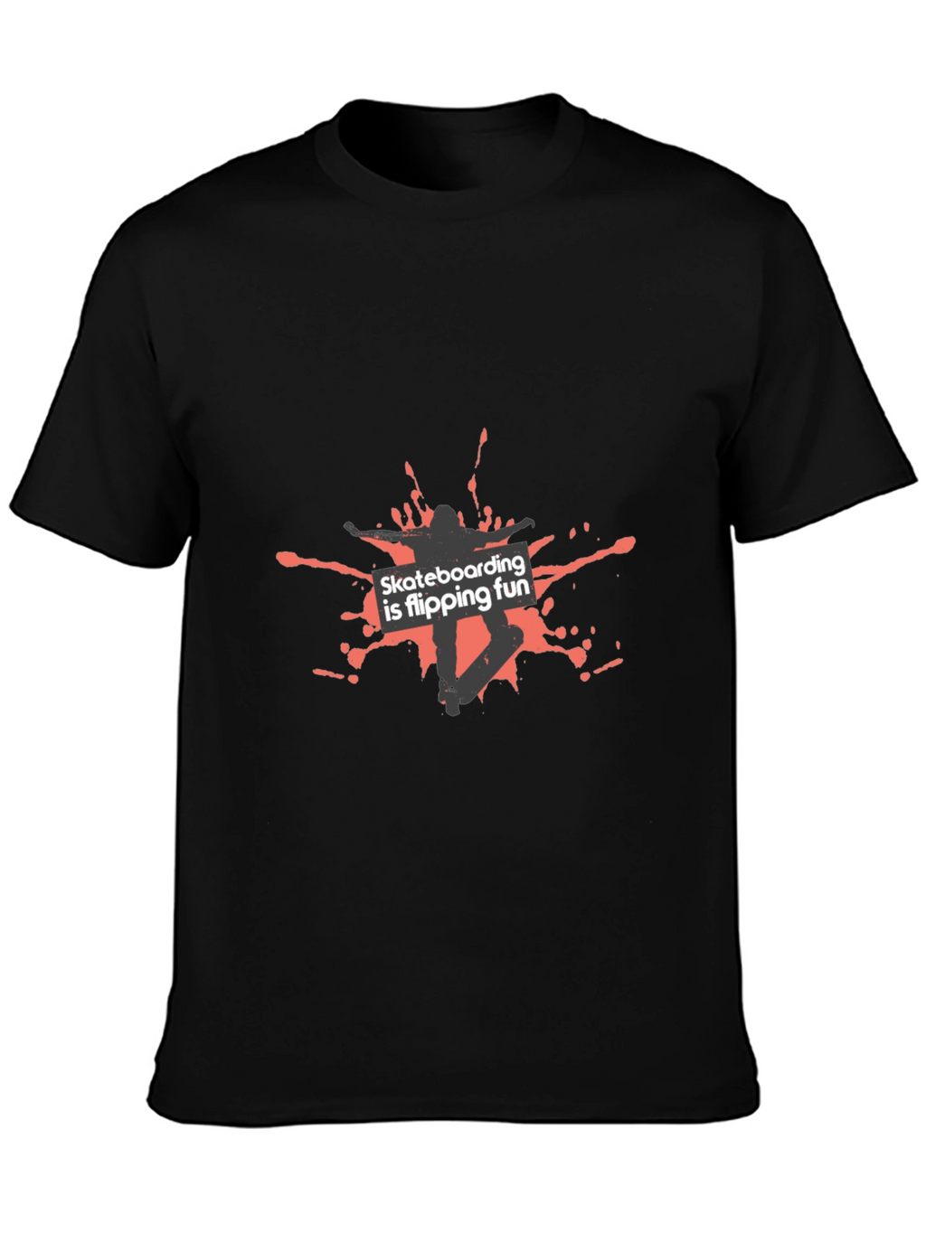 Skateboarding is Flipping Fun Graphic Tee