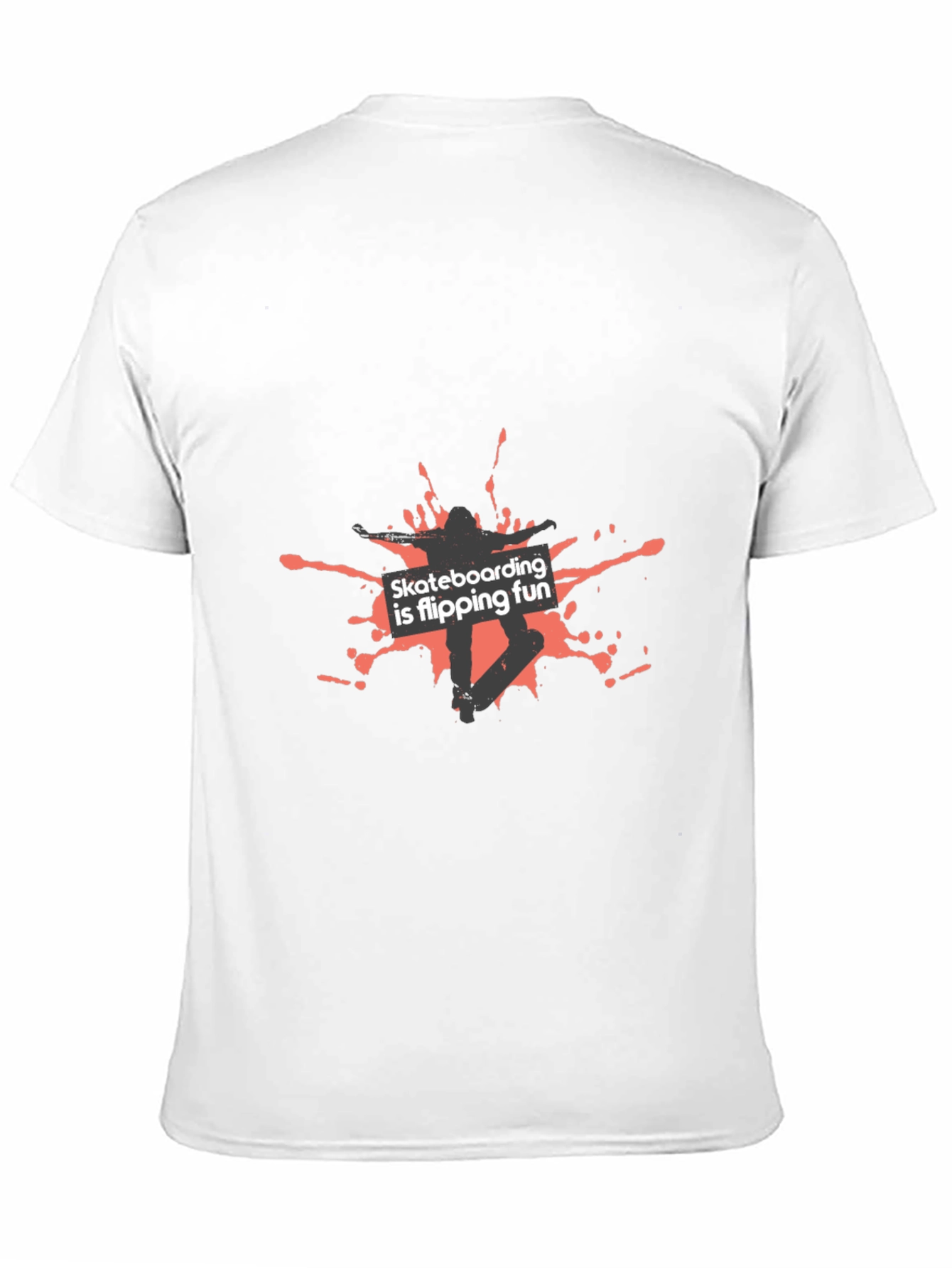 Skateboarding is Flipping Fun Graphic Tee