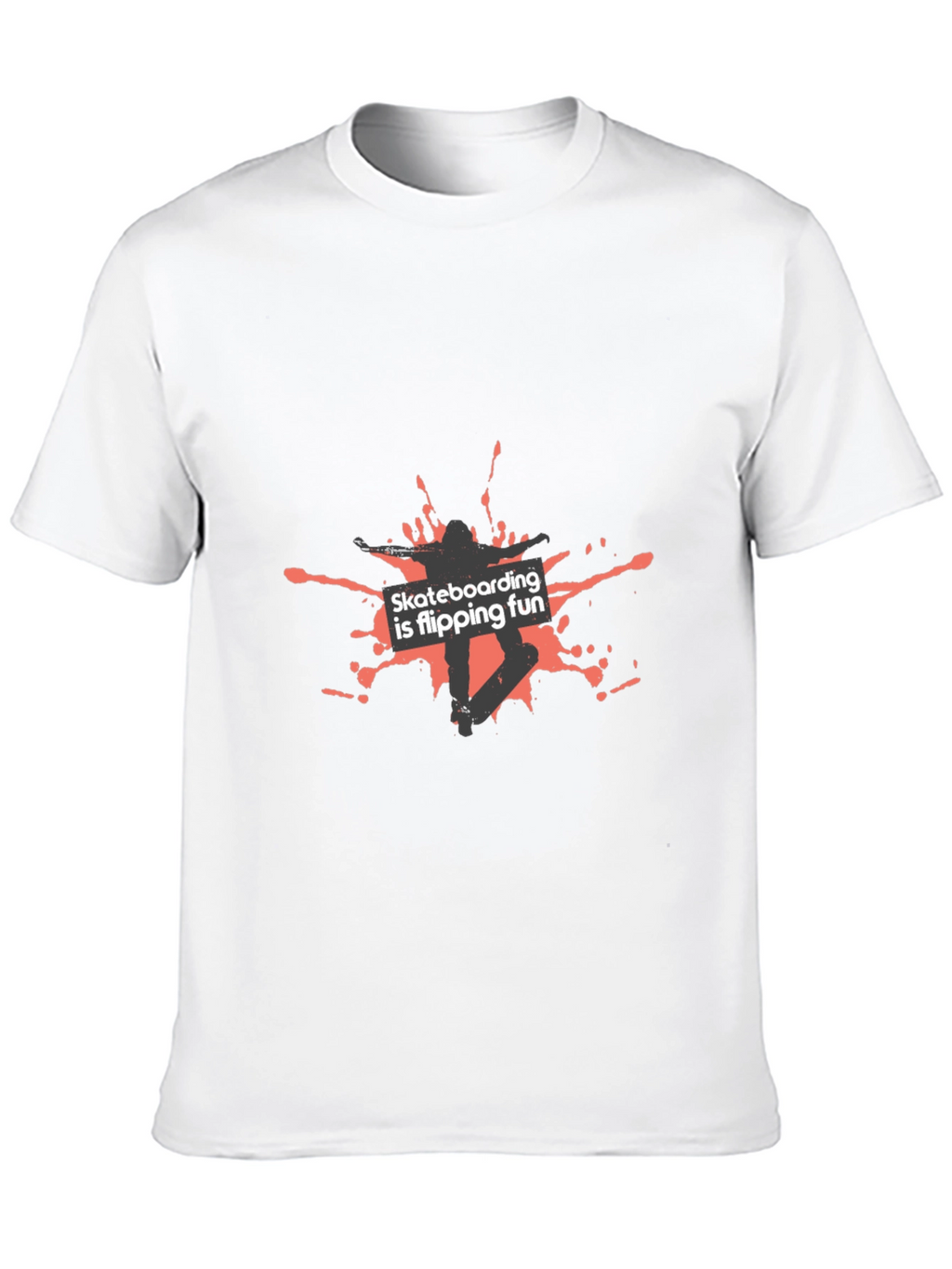 Skateboarding is Flipping Fun Graphic Tee