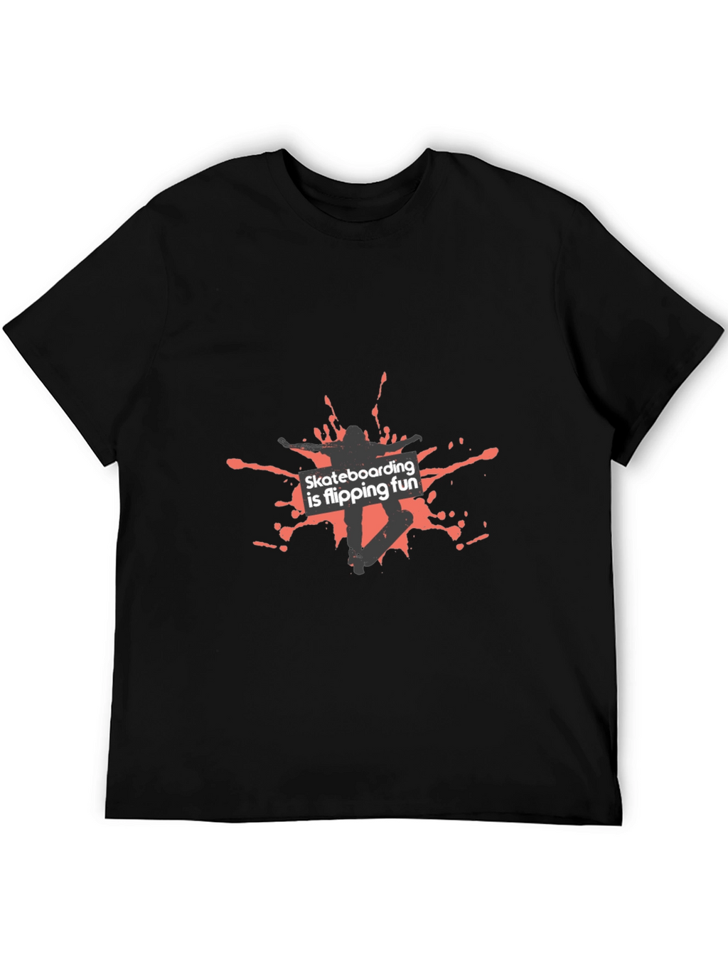Skateboarding is Flipping Fun Graphic Tee