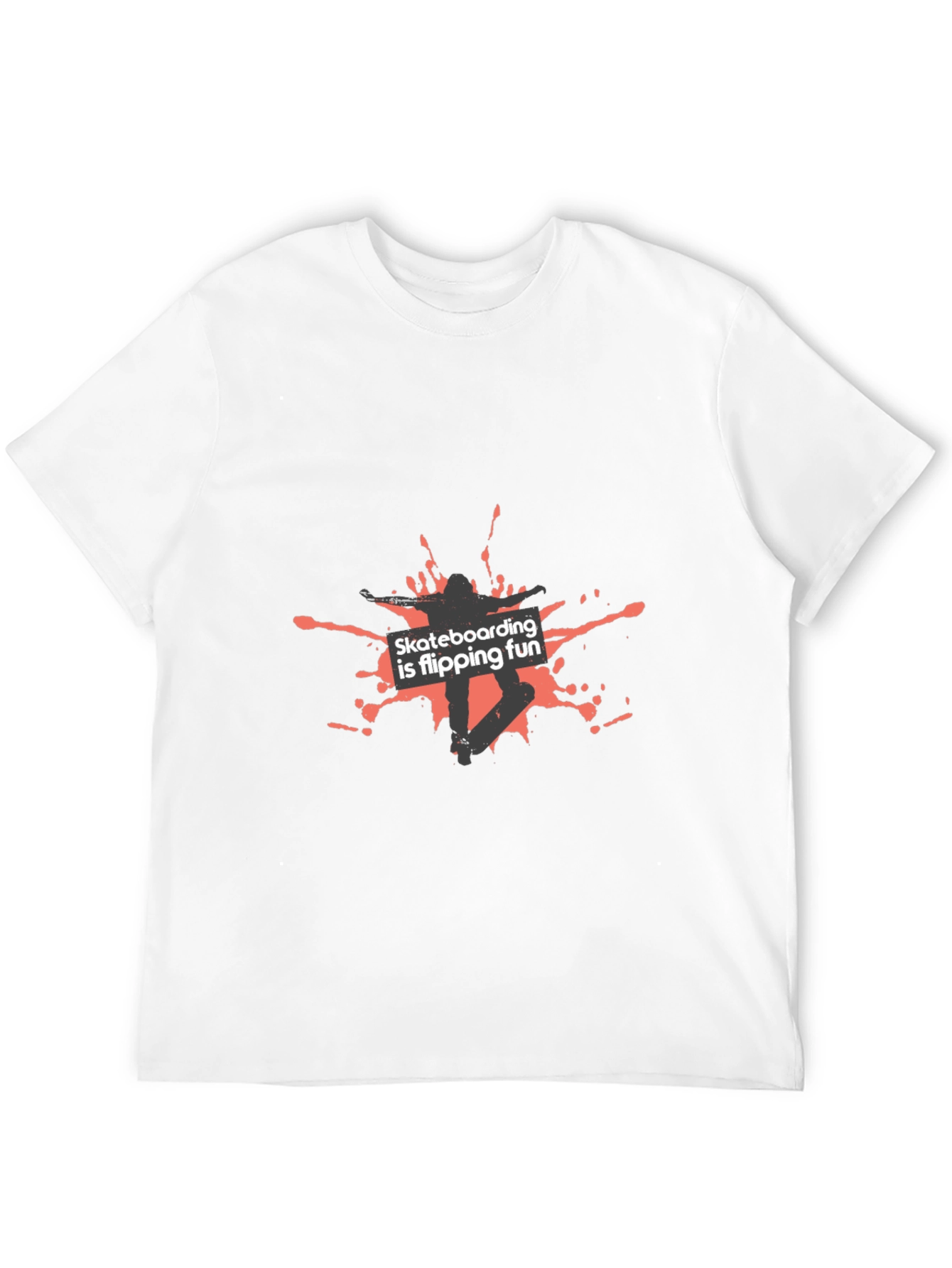 Skateboarding is Flipping Fun Graphic Tee