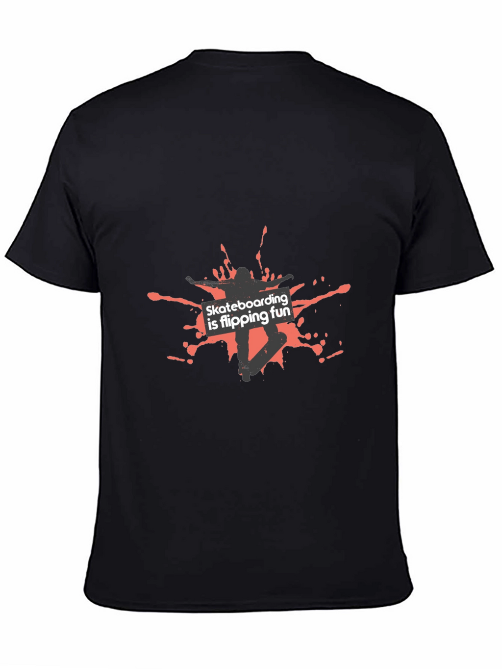 Skateboarding is Flipping Fun Graphic Tee