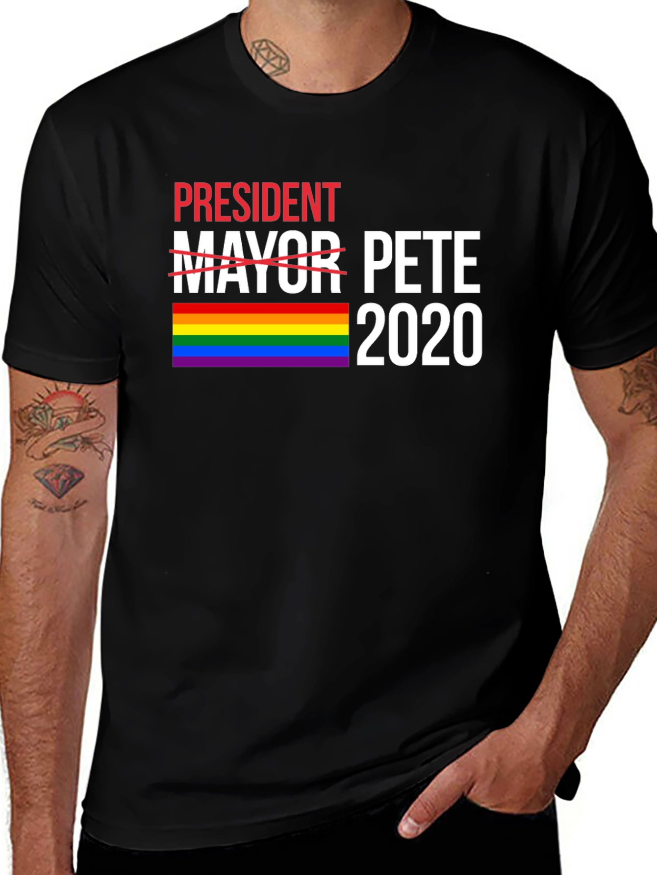 President Pete 2020 LGBT Pride T-Shirt