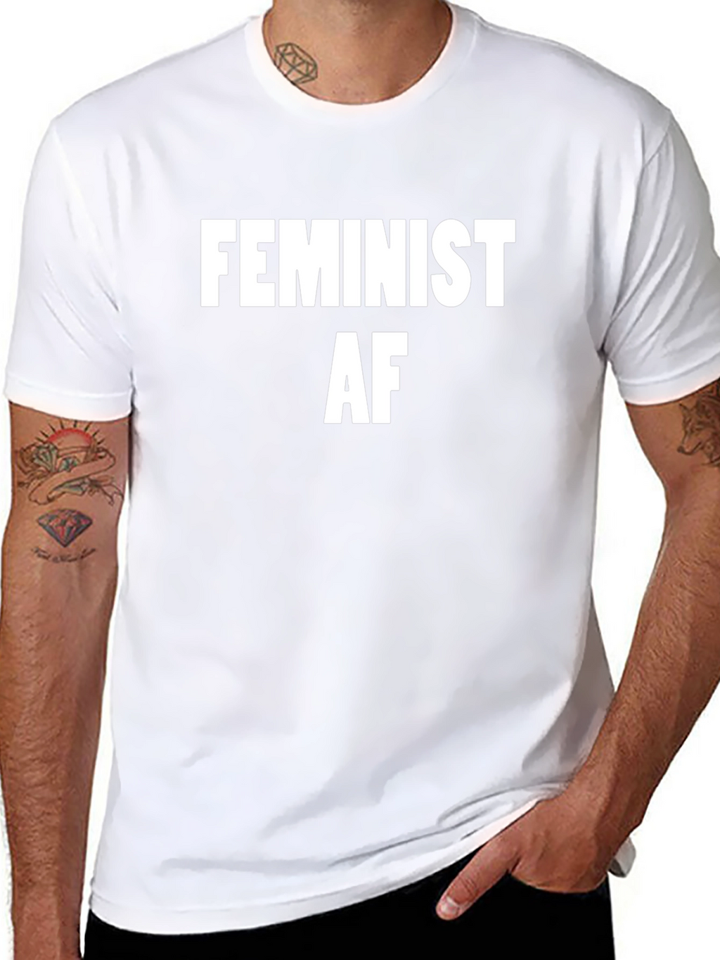 Feminist AF Graphic Tee - Bold Statement Shirt