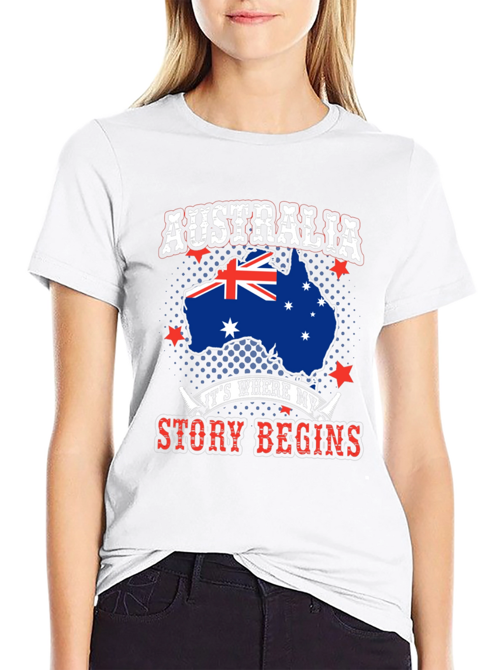 Australia Story Begins T-Shirt - Aussie Pride Tee