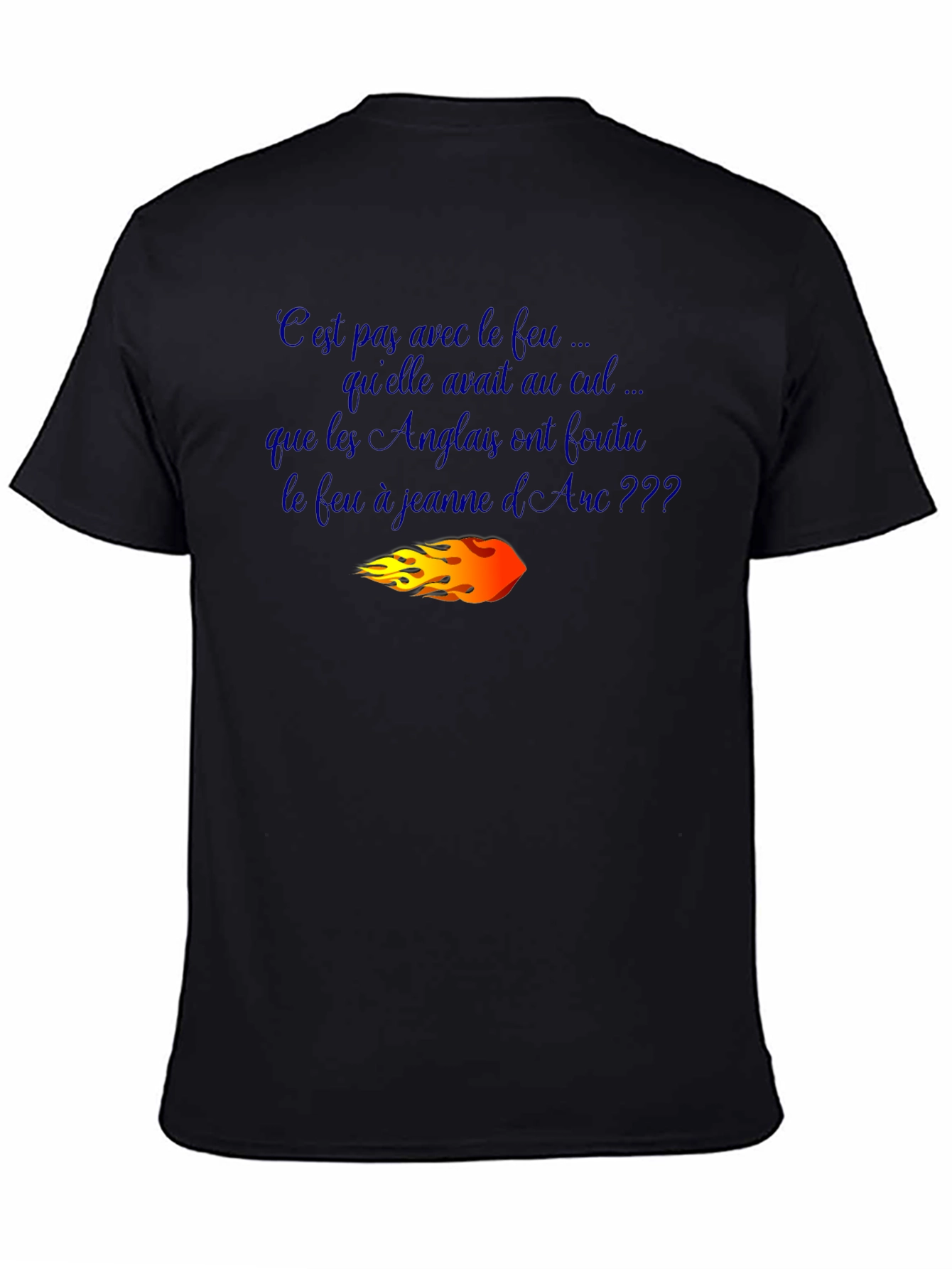 Joan of Arc T-Shirt - Humorous French Slogan