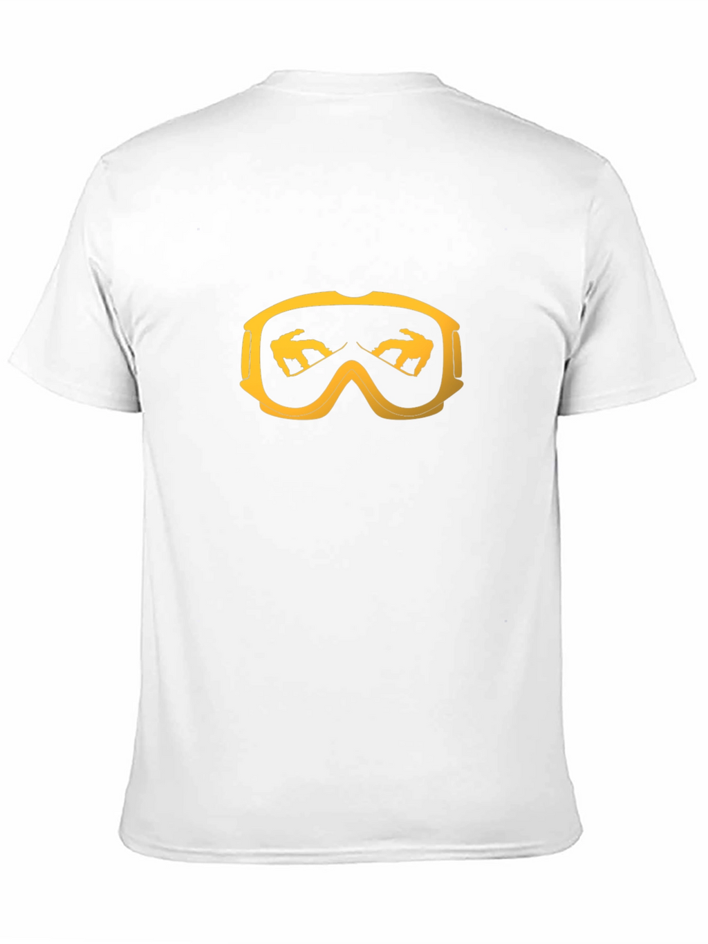 Snowboarder Goggles Graphic Tee - Black