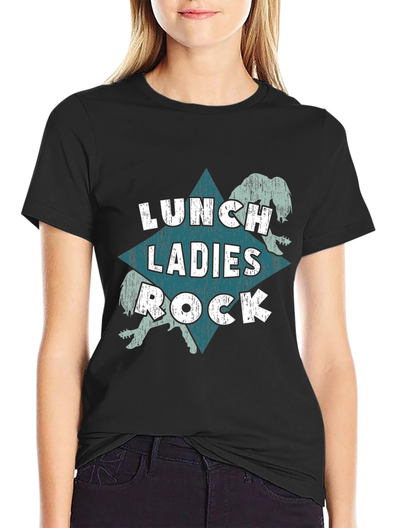 Lunch Ladies Rock T-Shirt - Cool Graphic Tee