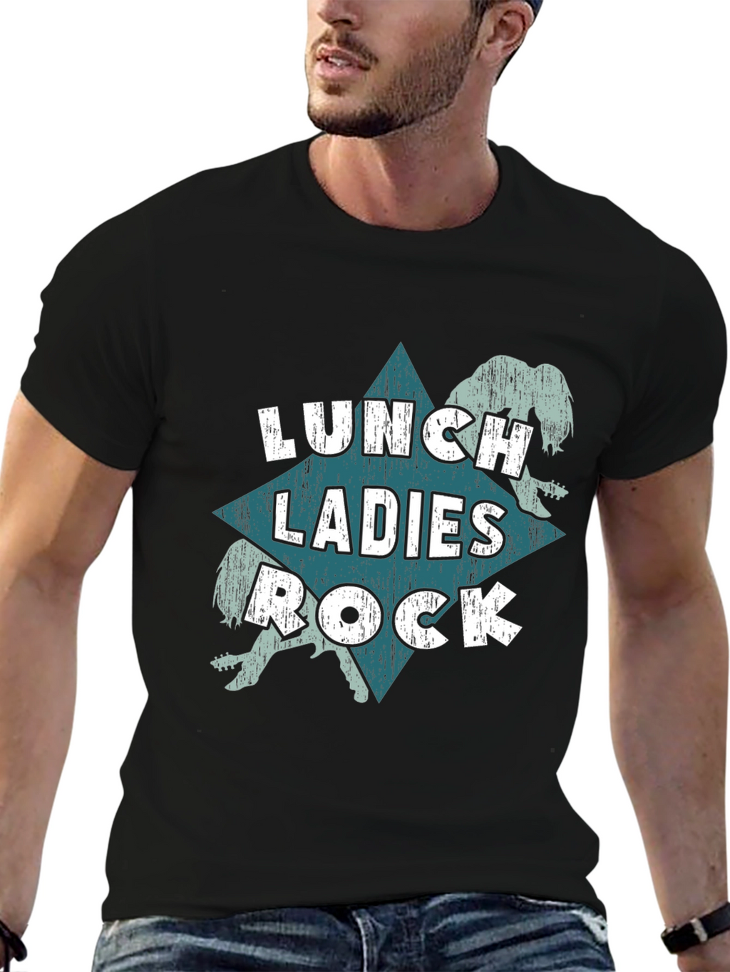 Lunch Ladies Rock T-Shirt - Cool Graphic Tee