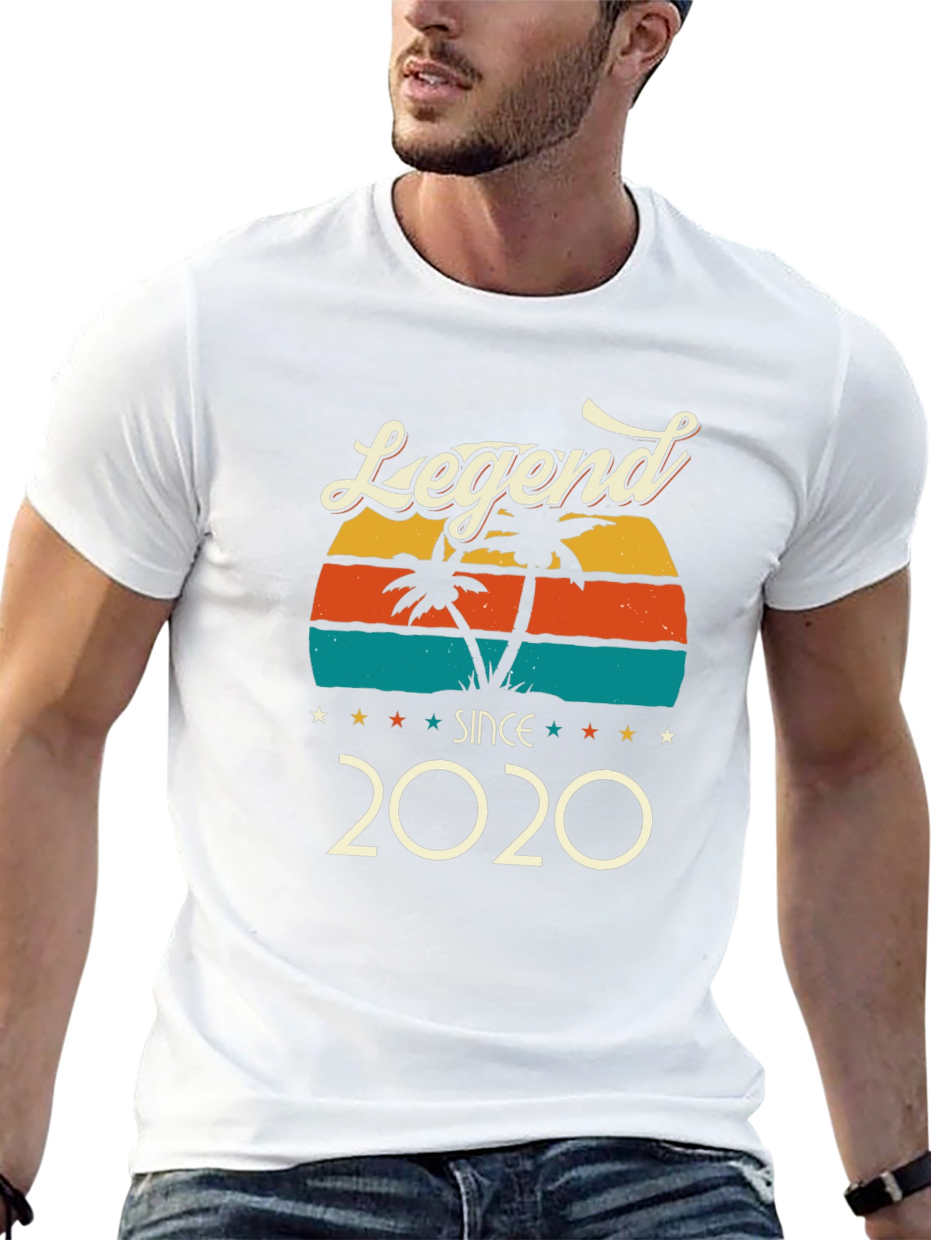 Legend Since 2020 Retro Graphic T-Shirt