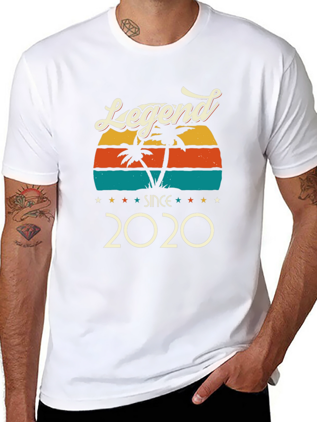 Legend Since 2020 Retro Graphic T-Shirt