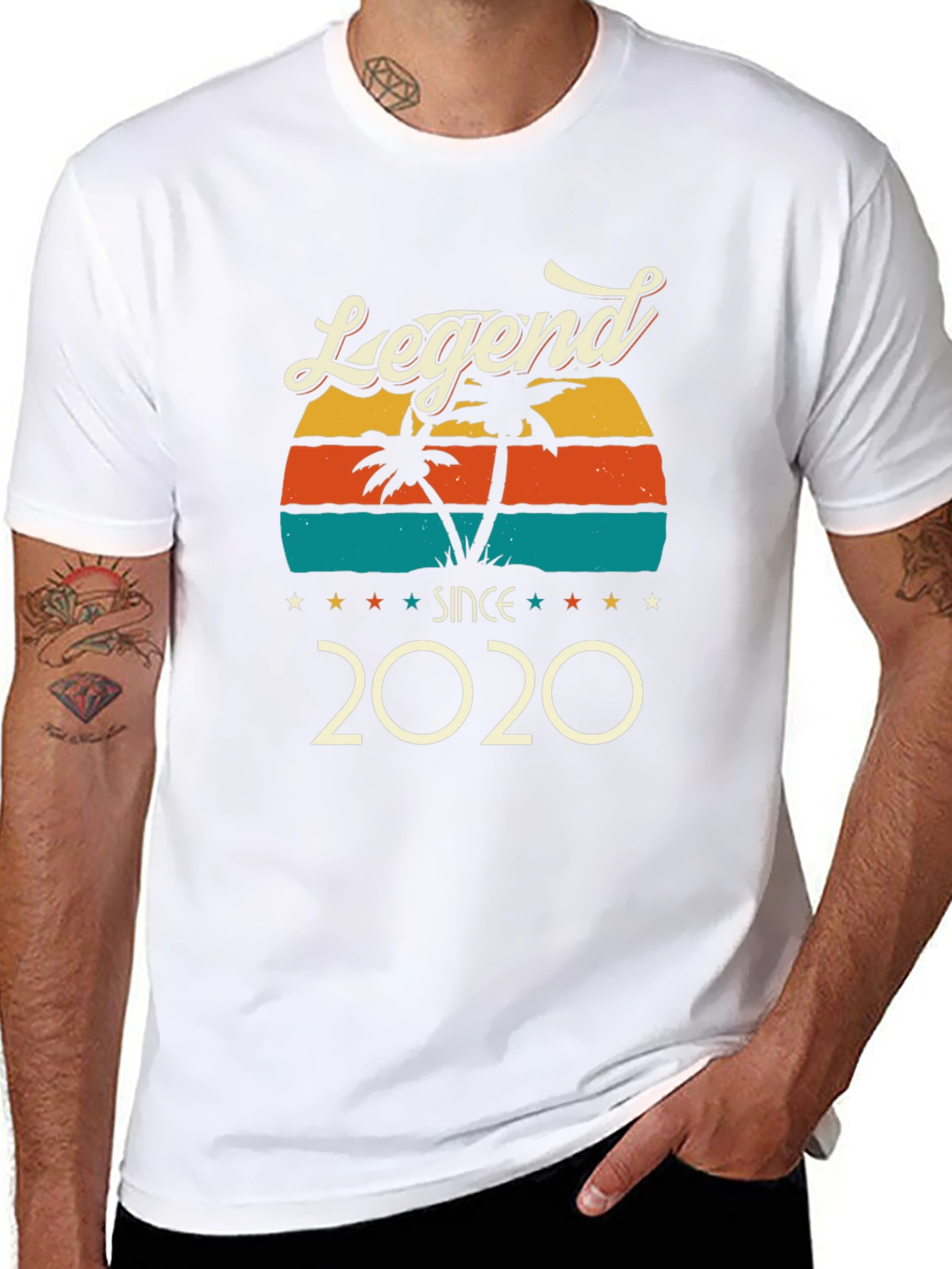 Legend Since 2020 Retro Graphic T-Shirt