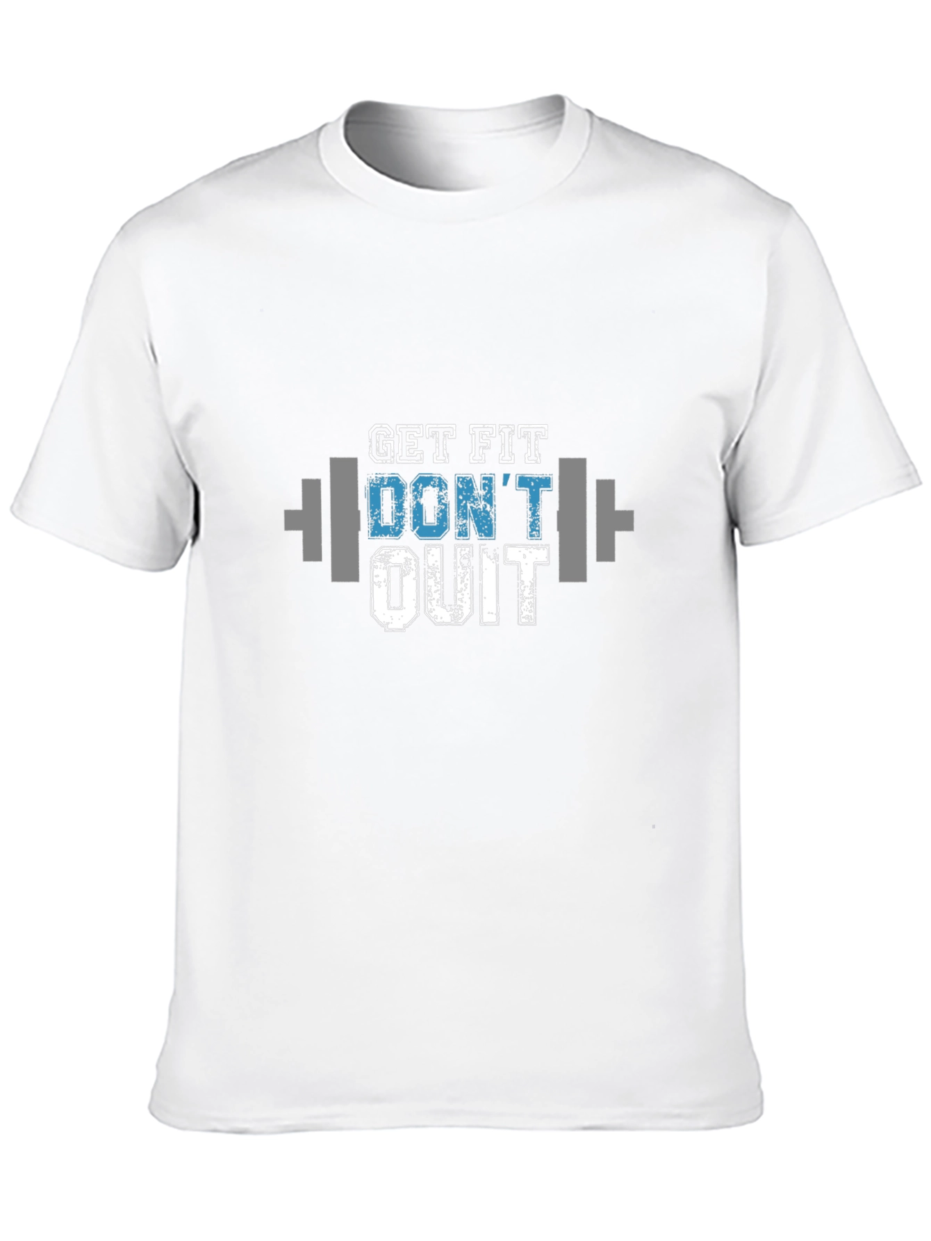 Get Fit Dont Quit Graphic T-Shirt