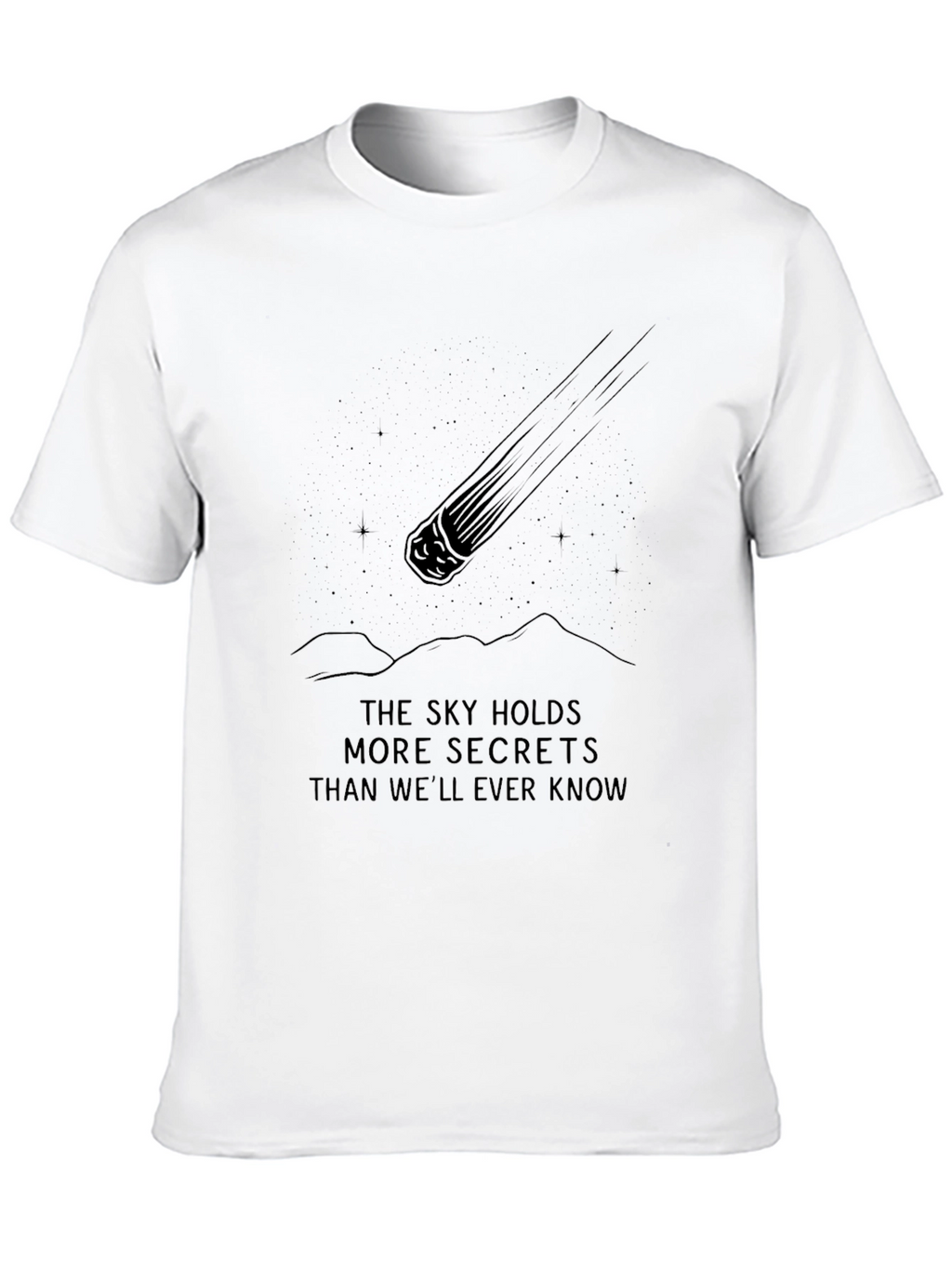 Sky Secrets Graphic Tee - Comfortable Casual Wear