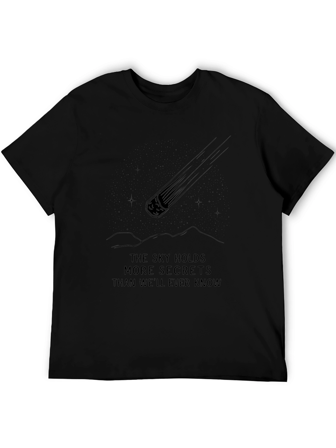 Sky Secrets Graphic Tee - Comfortable Casual Wear