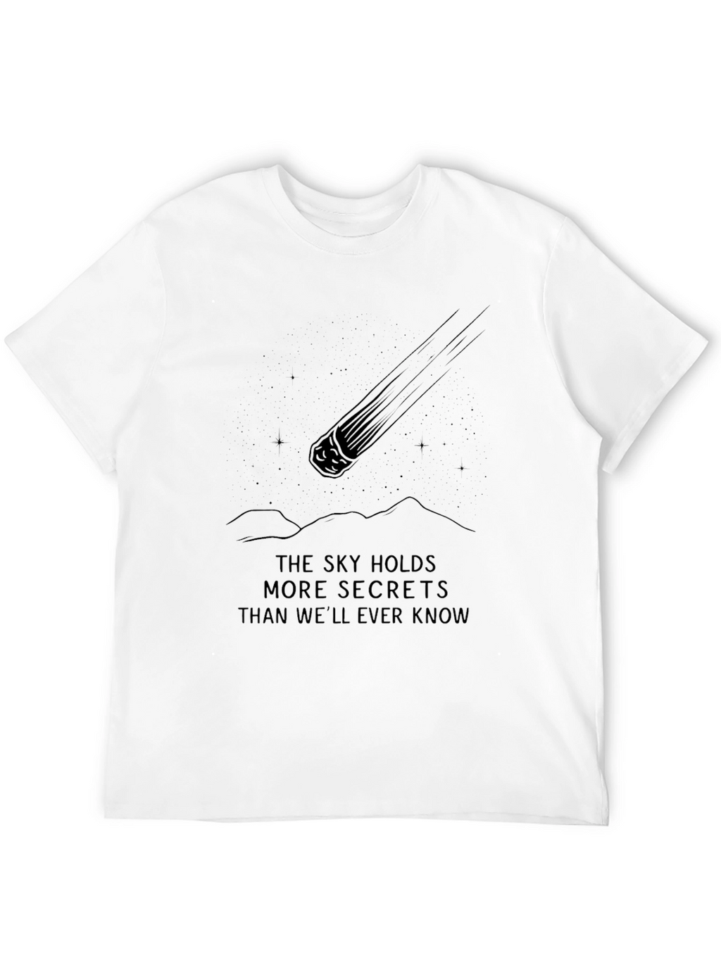 Sky Secrets Graphic Tee - Comfortable Casual Wear