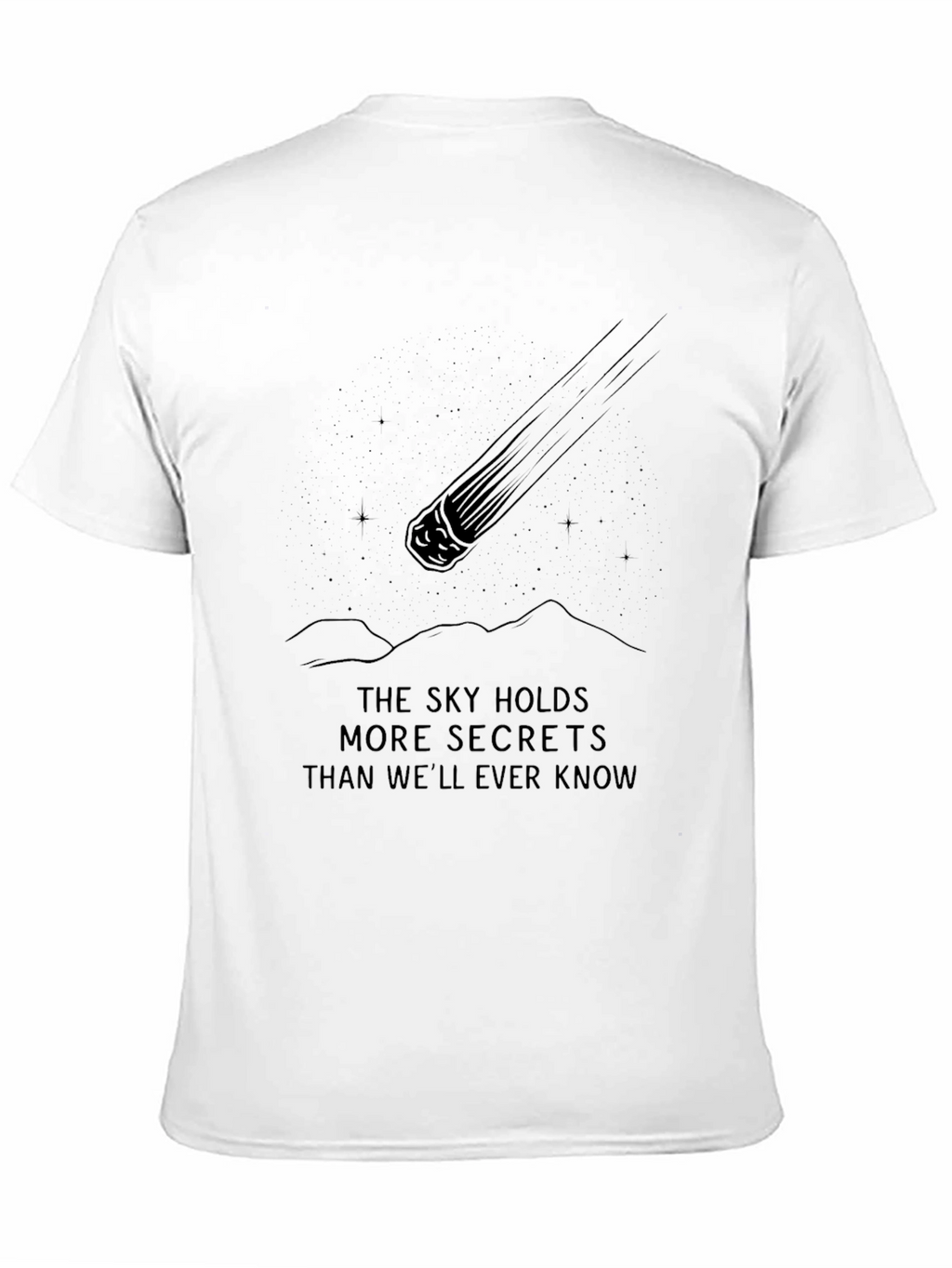 Sky Secrets Graphic Tee - Comfortable Casual Wear