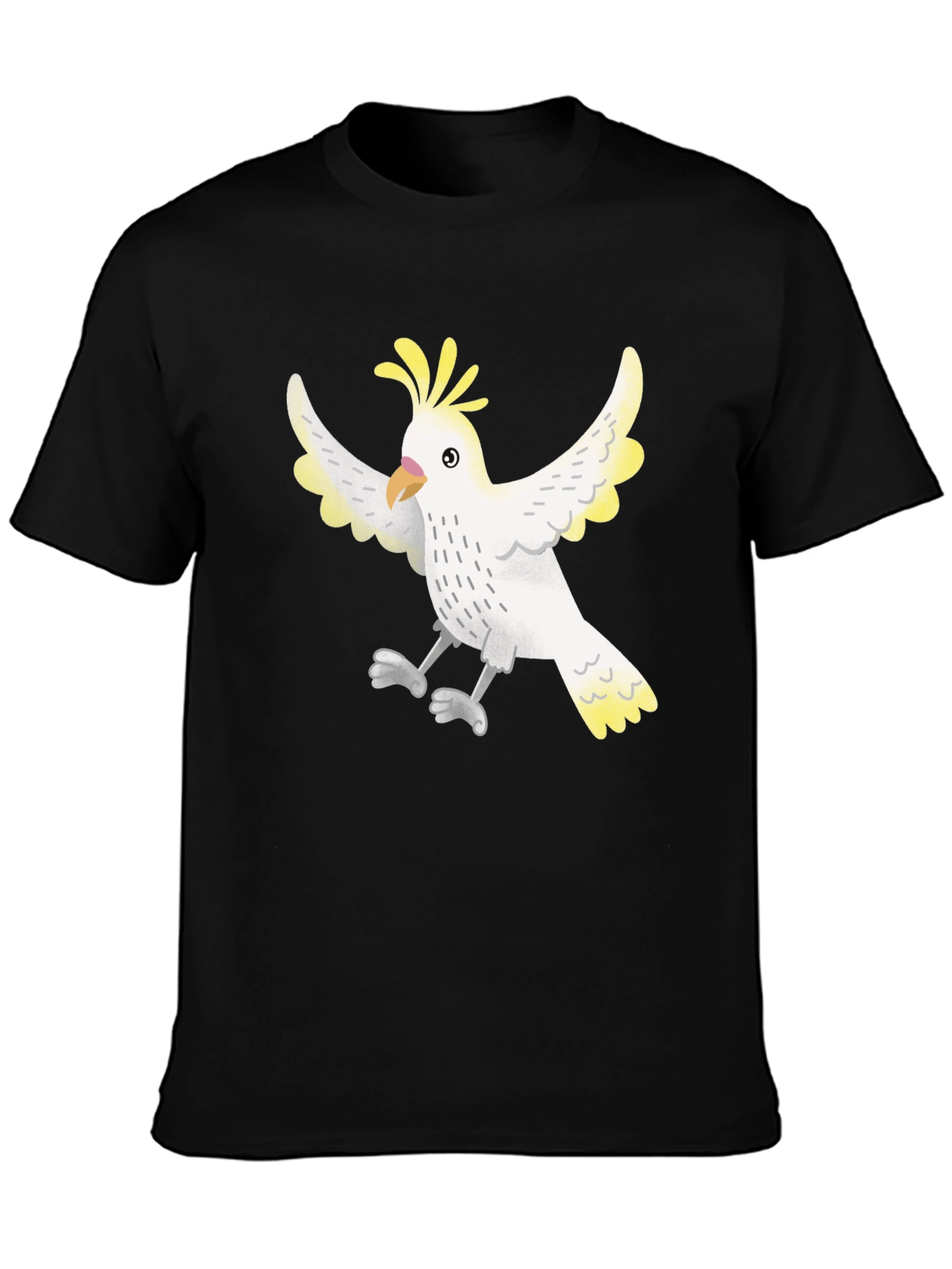 Cockatoo T-Shirt - Unique Graphic Tee for Bird Lovers