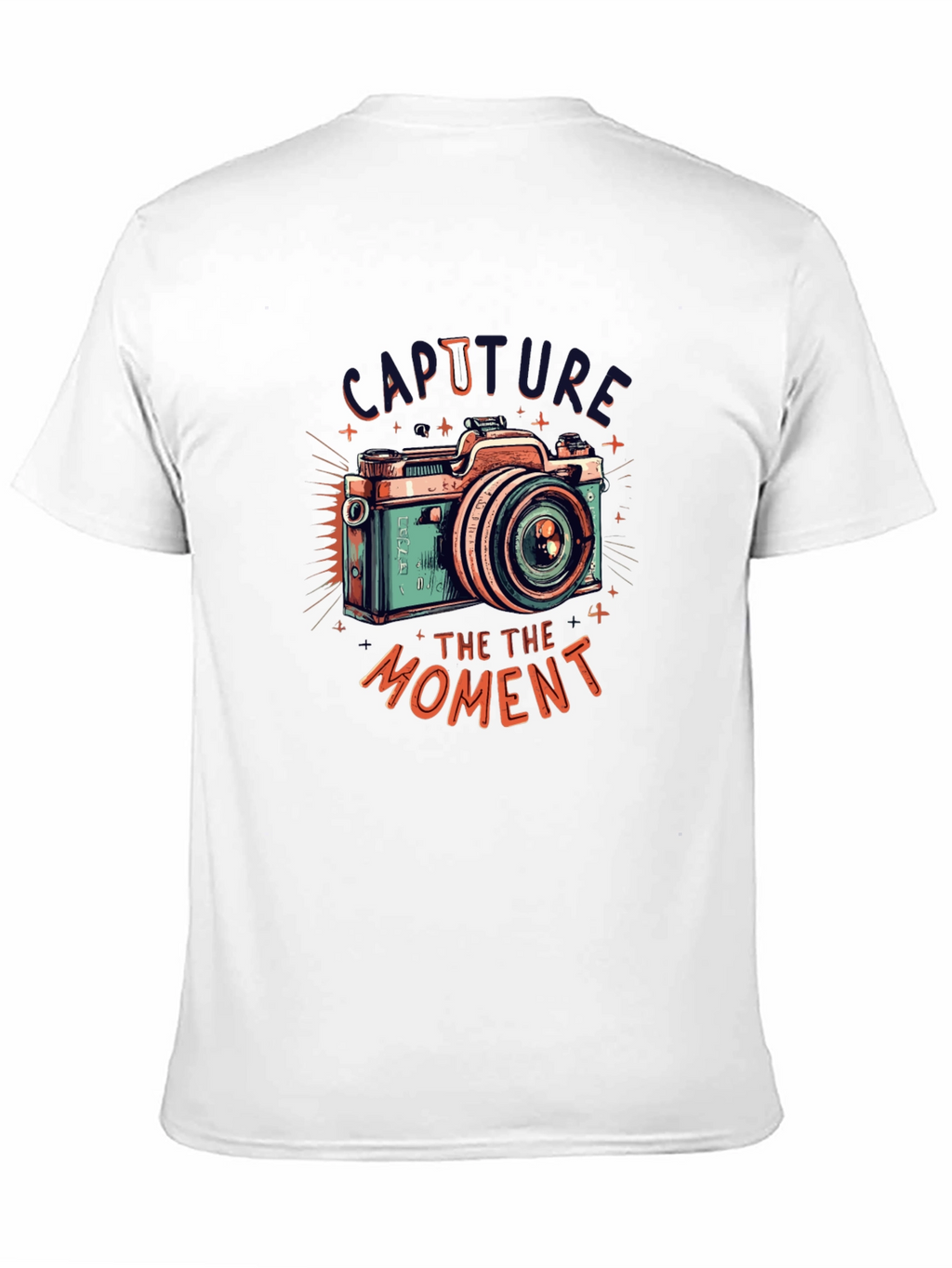 Retro Camera Graphic Tee - Capture the Moment