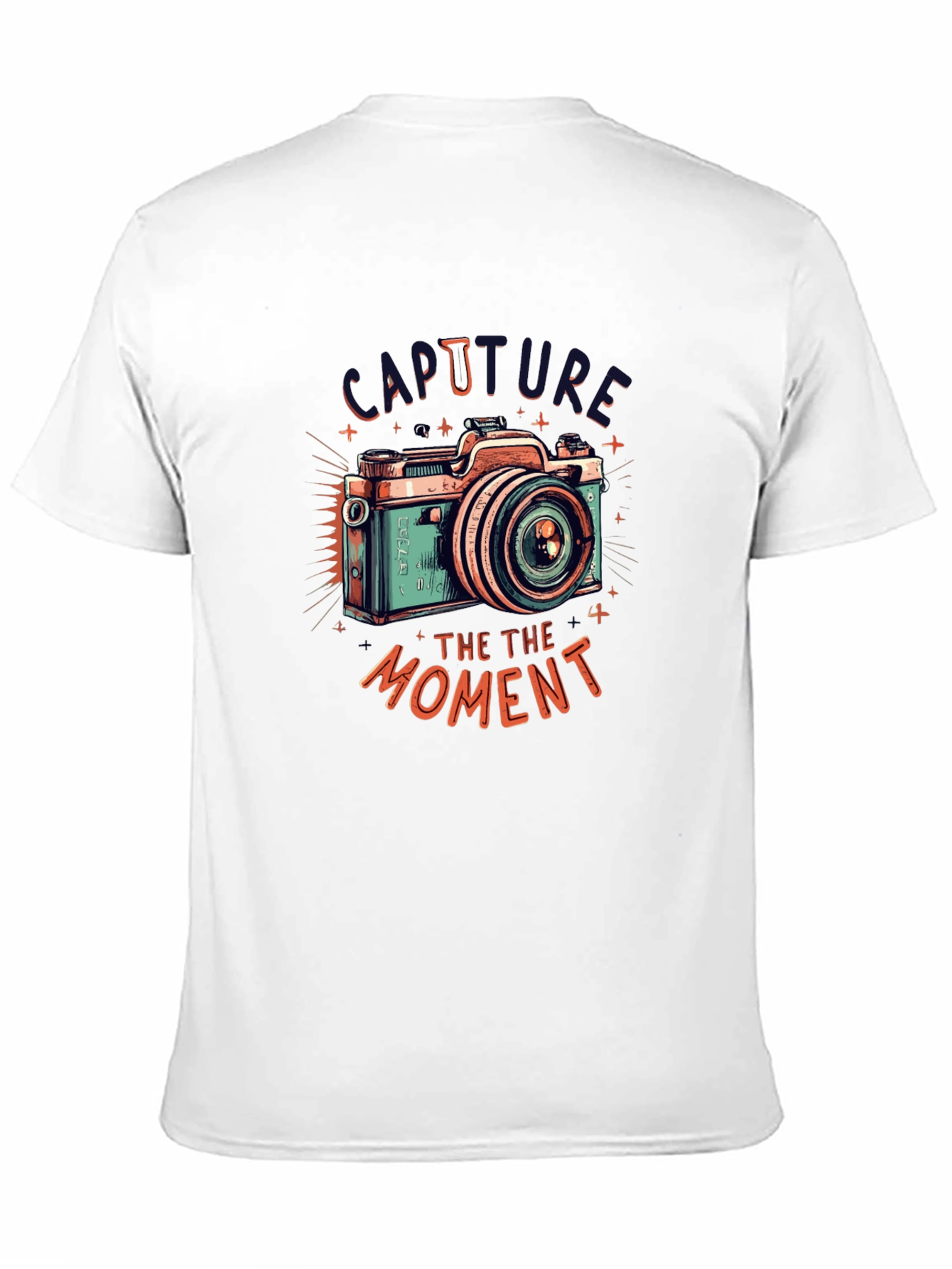 Retro Camera Graphic Tee - Capture the Moment