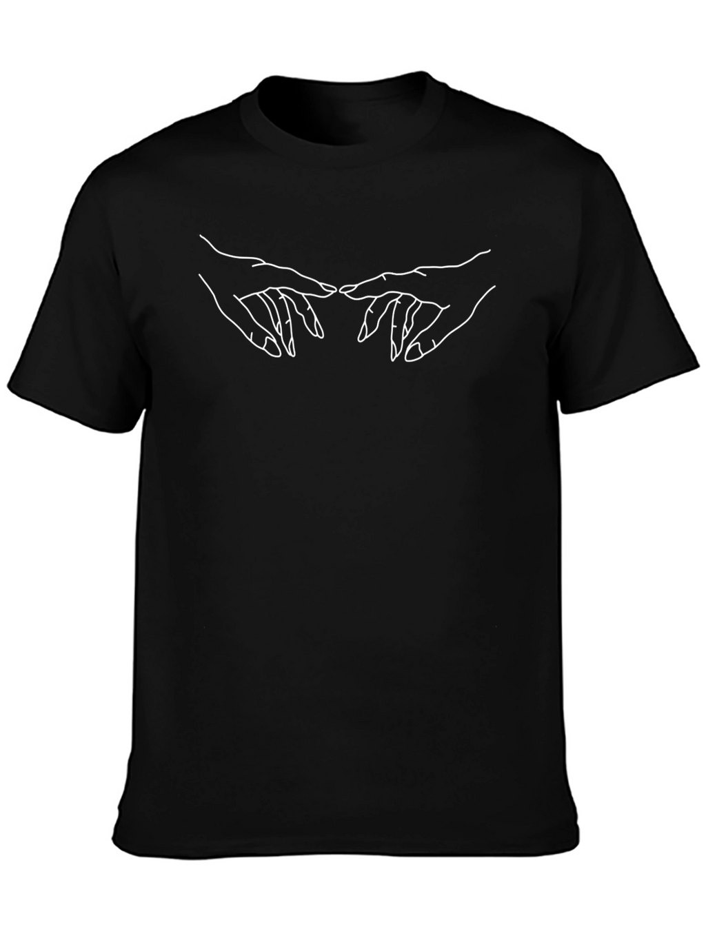 Creation of Adam Hands Graphic Tee - Soft Cotton