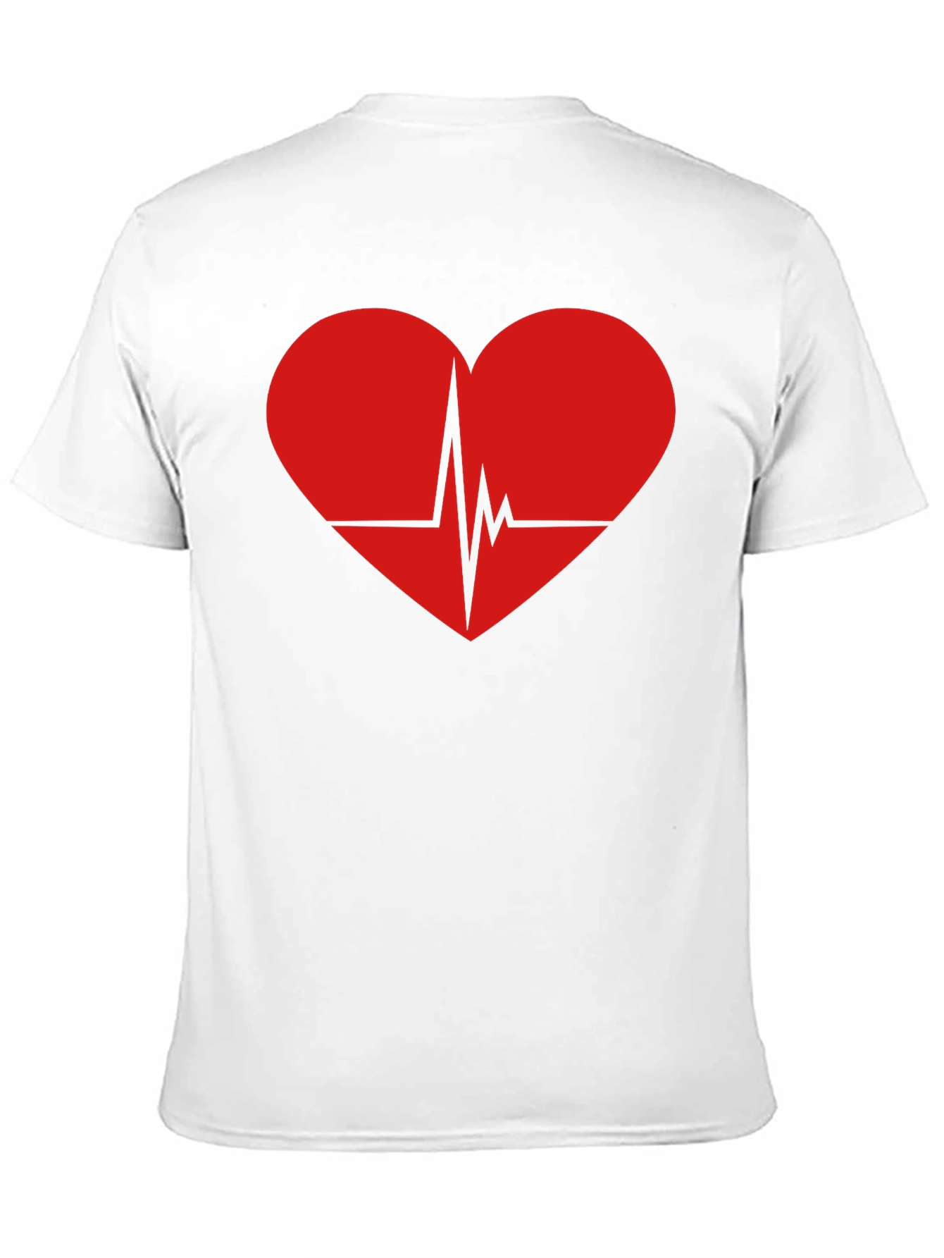 Heartbeat Graphic Tee - Black